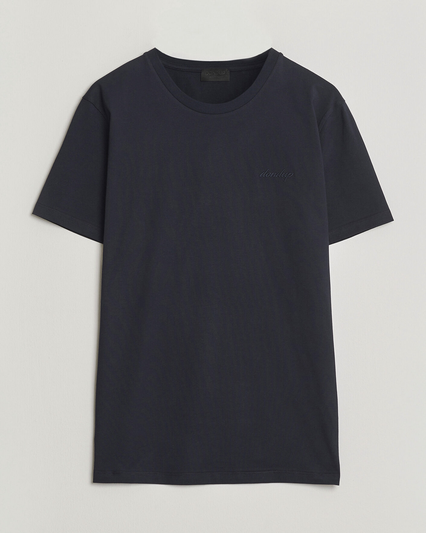Herre | T-Shirts | Dondup | Logo Crew Neck T-Shirt Navy