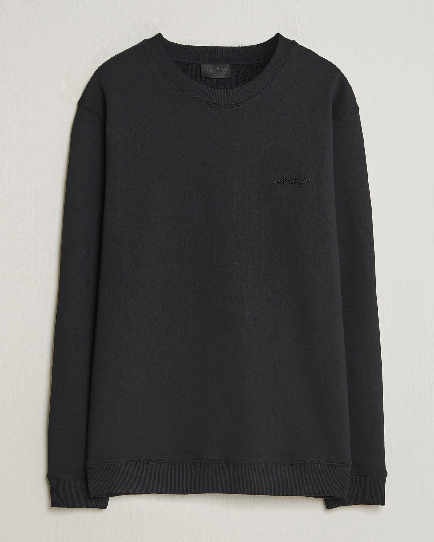 Herre | Gensere | Dondup | Logo Crew Neck Sweatshirt Black