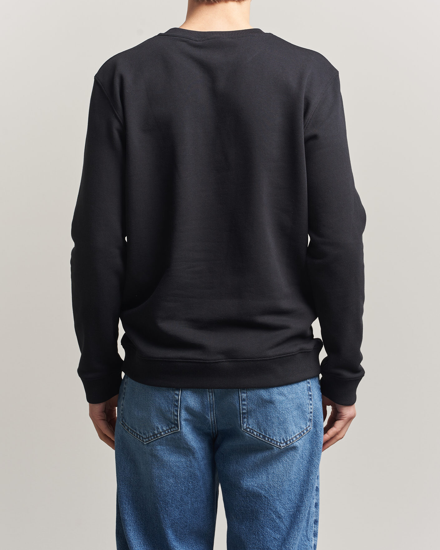 Herre | Gensere | Dondup | Logo Crew Neck Sweatshirt Black
