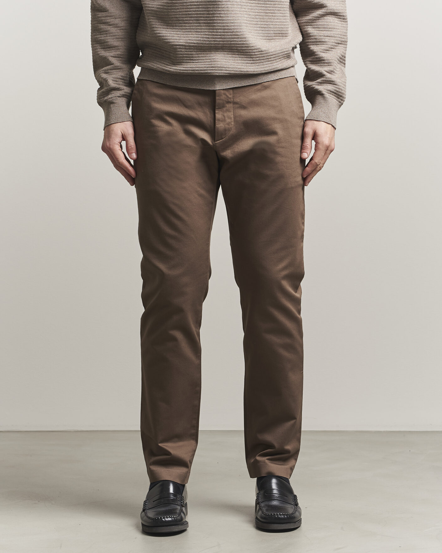 Herre | Bukser | NN07 | Theo Regular Fit Stretch Chinos Mable Husk
