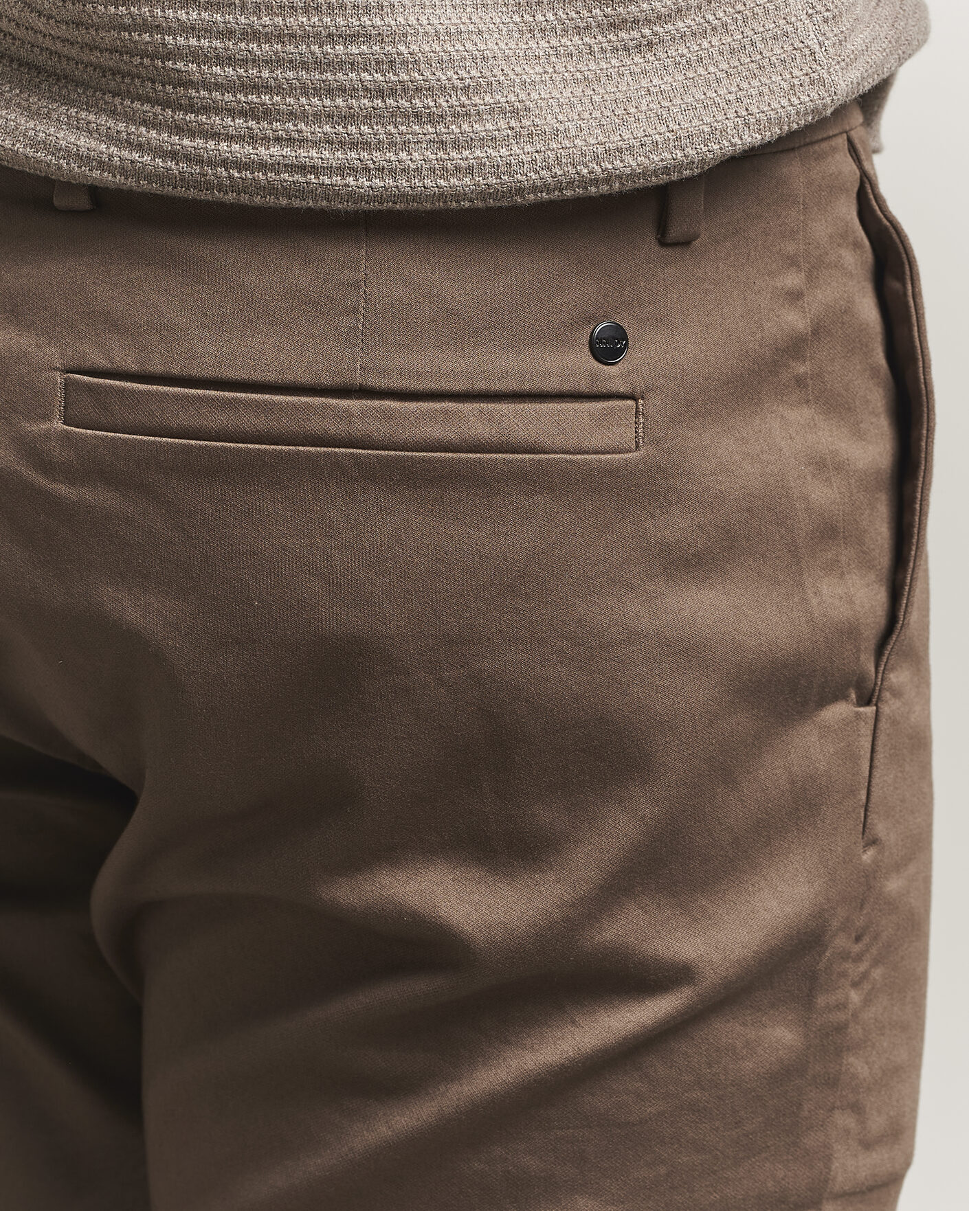 Herre | Bukser | NN07 | Theo Regular Fit Stretch Chinos Mable Husk