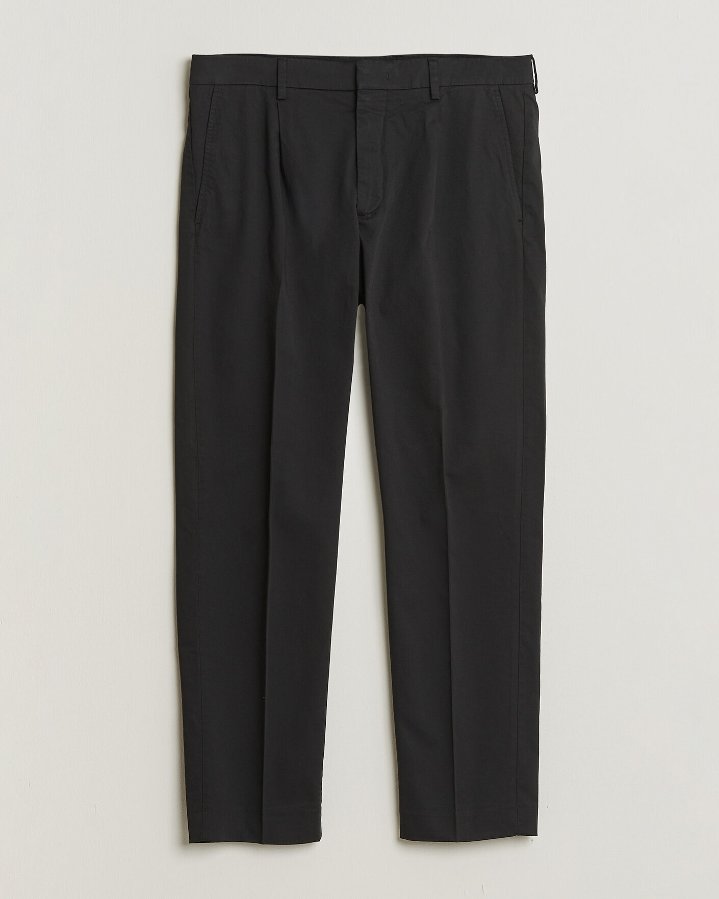 Herre | Bukser | NN07 | Bill Pleated Trousers Black