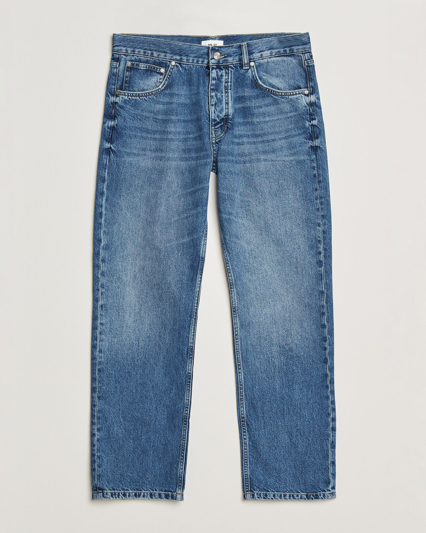 Herre | Bukser | NN07 | Sonny Regular Fit Jeans Blue Distressed