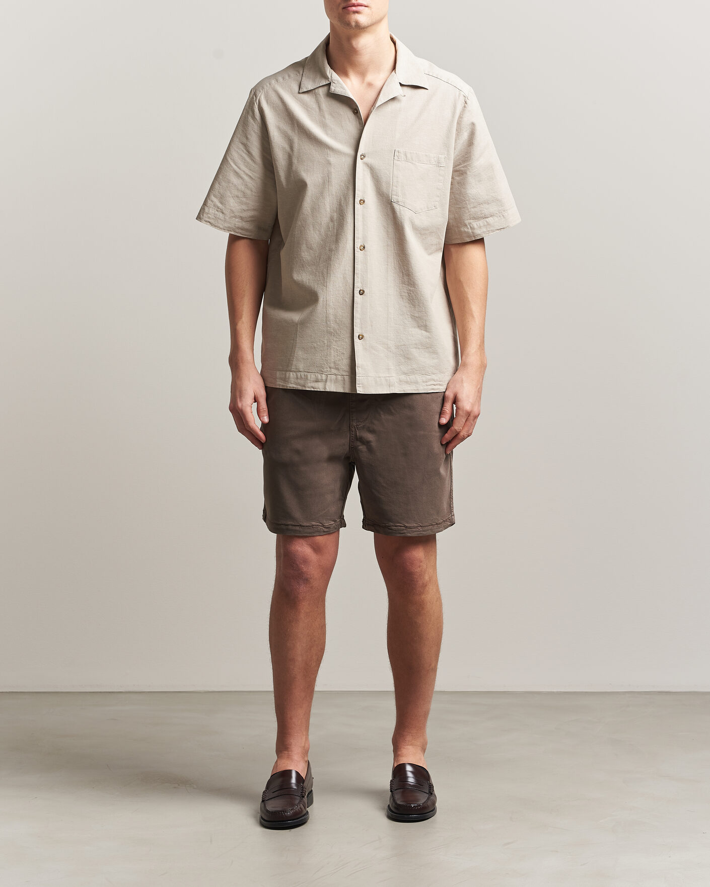 Herre | Shorts | NN07 | Gregor Drawstring Shorts Mable Husk