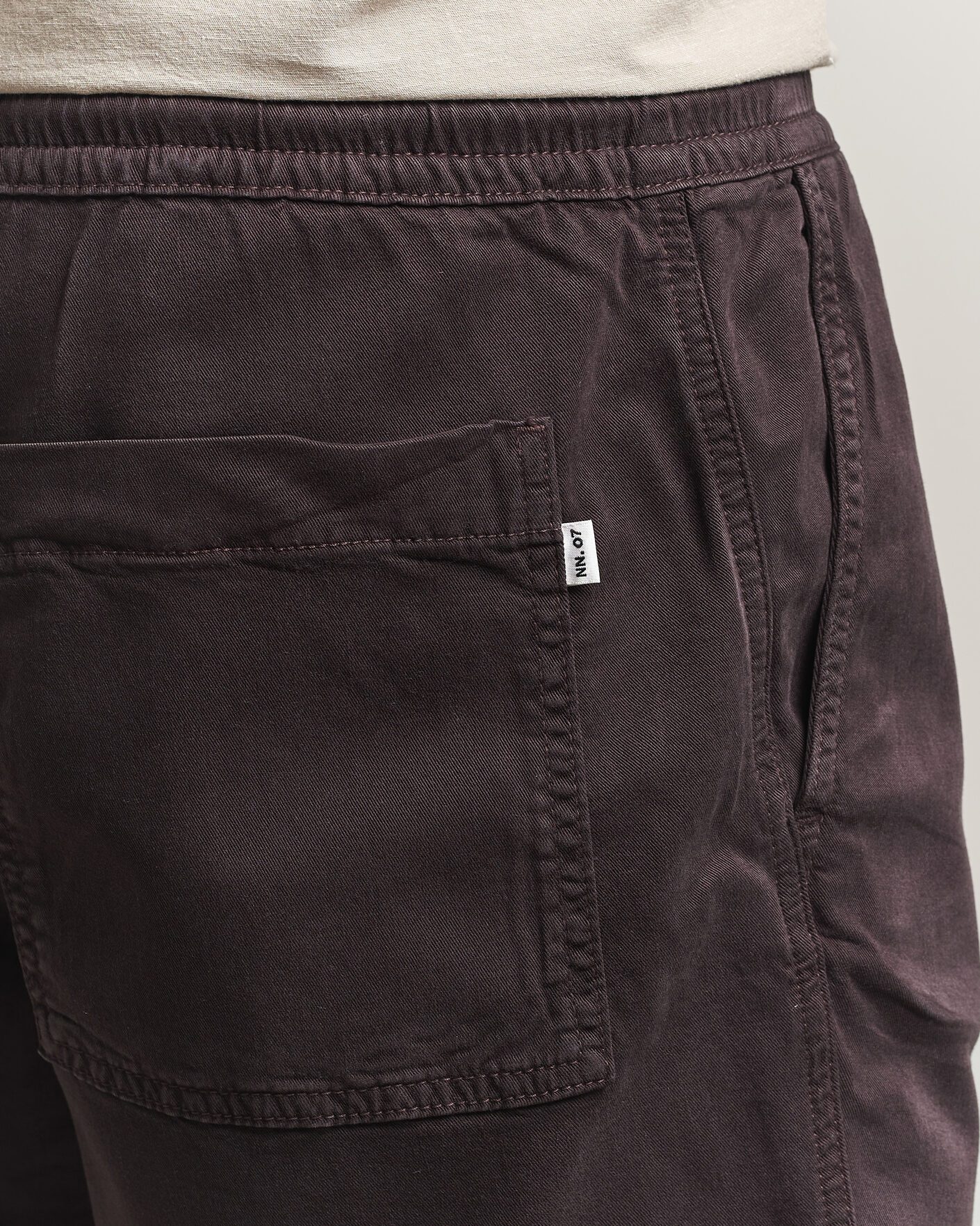 Herre | Shorts | NN07 | Gregor Drawstring Shorts Deep Truffle