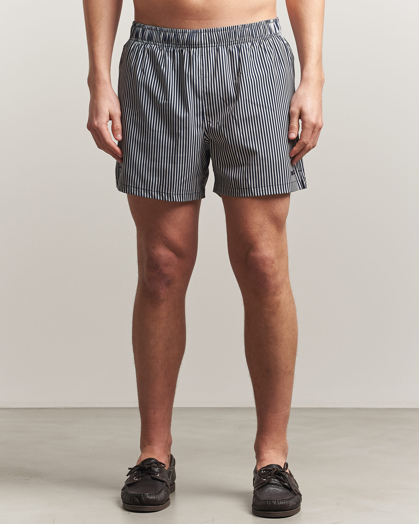 Herre | Badeshorts | NN07 | Holiday Swimshorts Navy/White