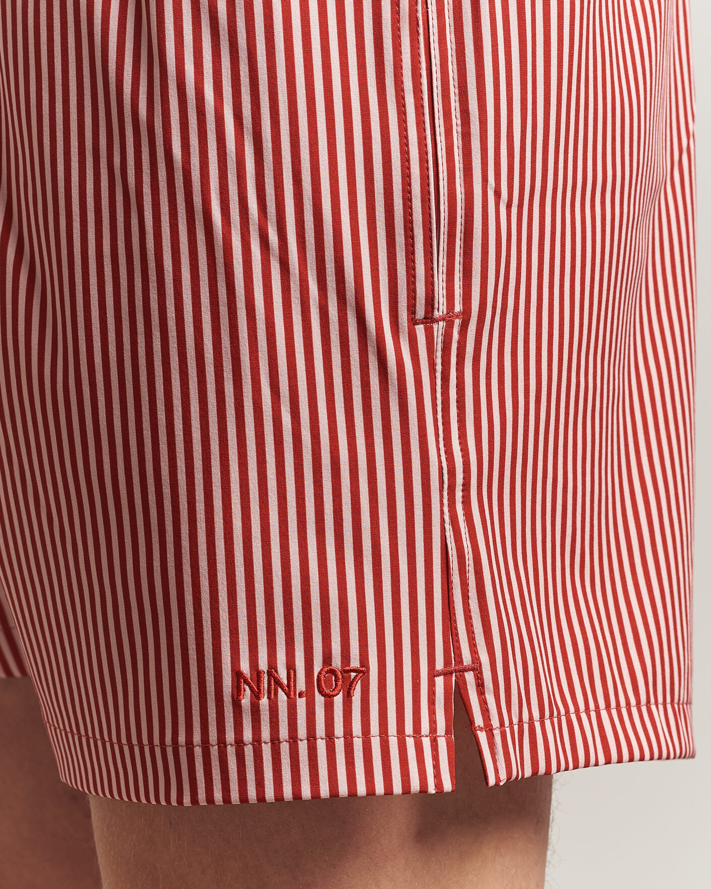 Herre | Badeshorts | NN07 | Holiday Swimshorts Red/White