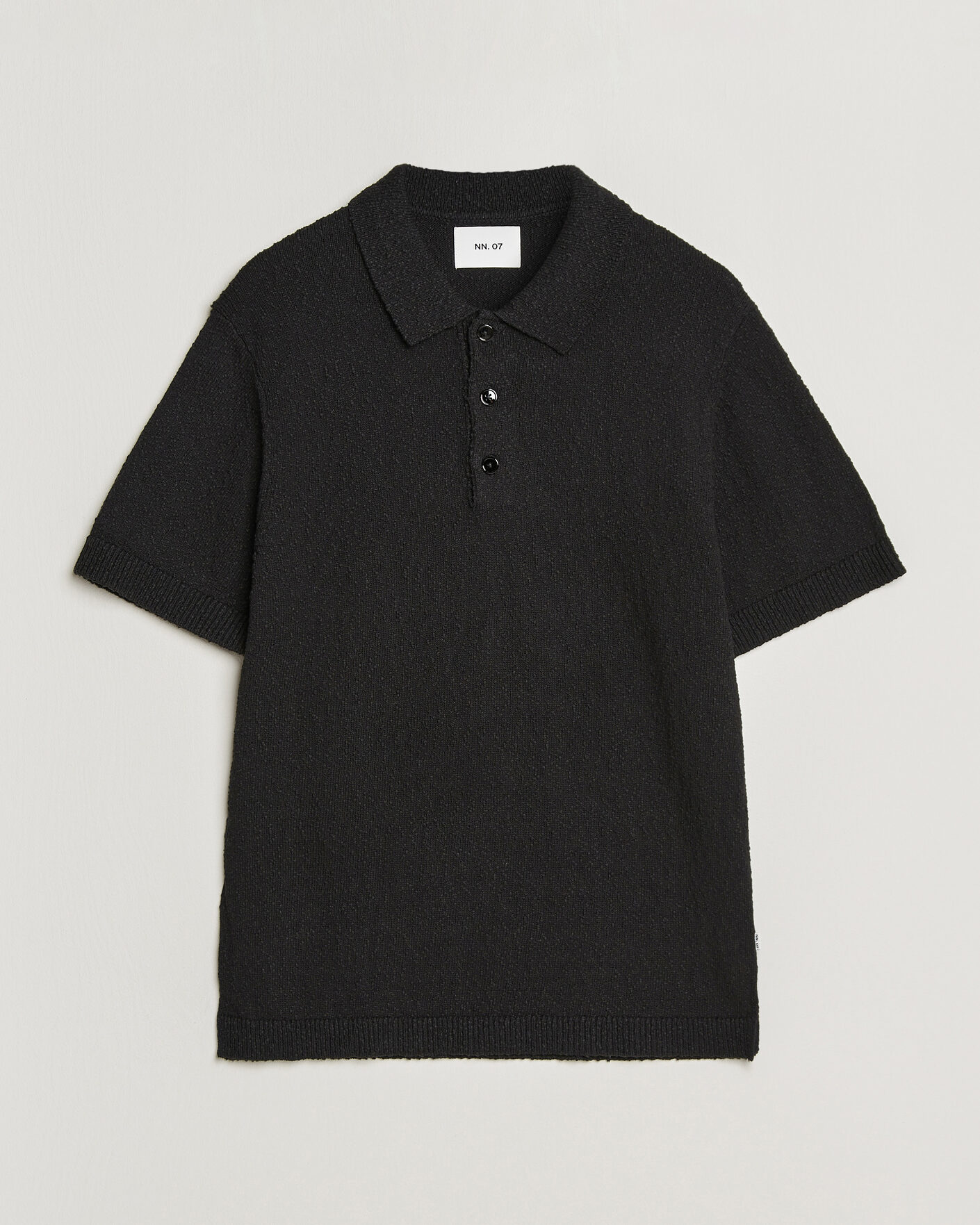 Herre | Pikéer | NN07 | Randy Knitted Polo Black