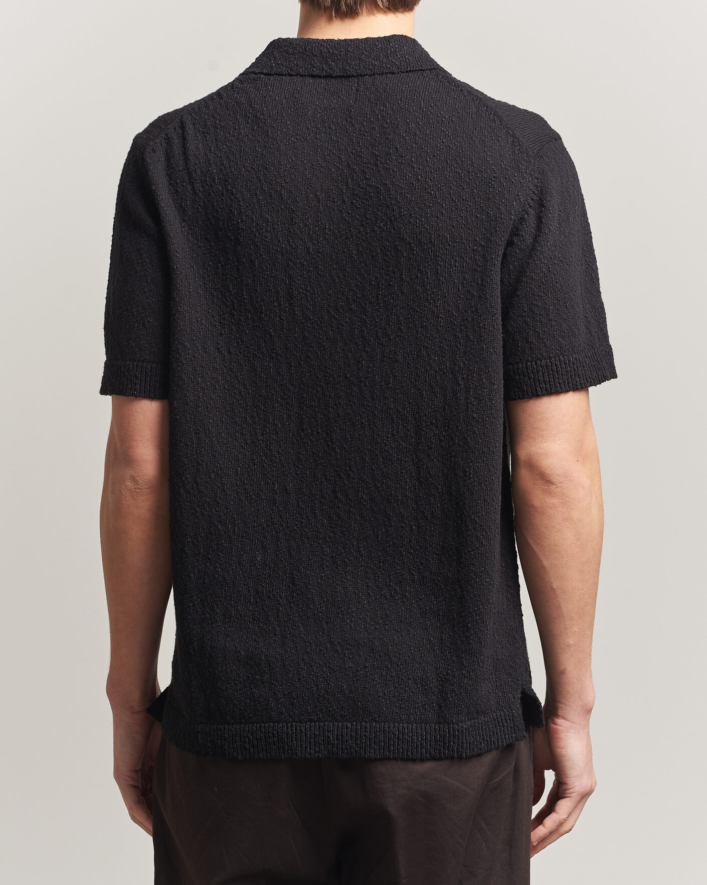 Herre | Pikéer | NN07 | Randy Knitted Polo Black