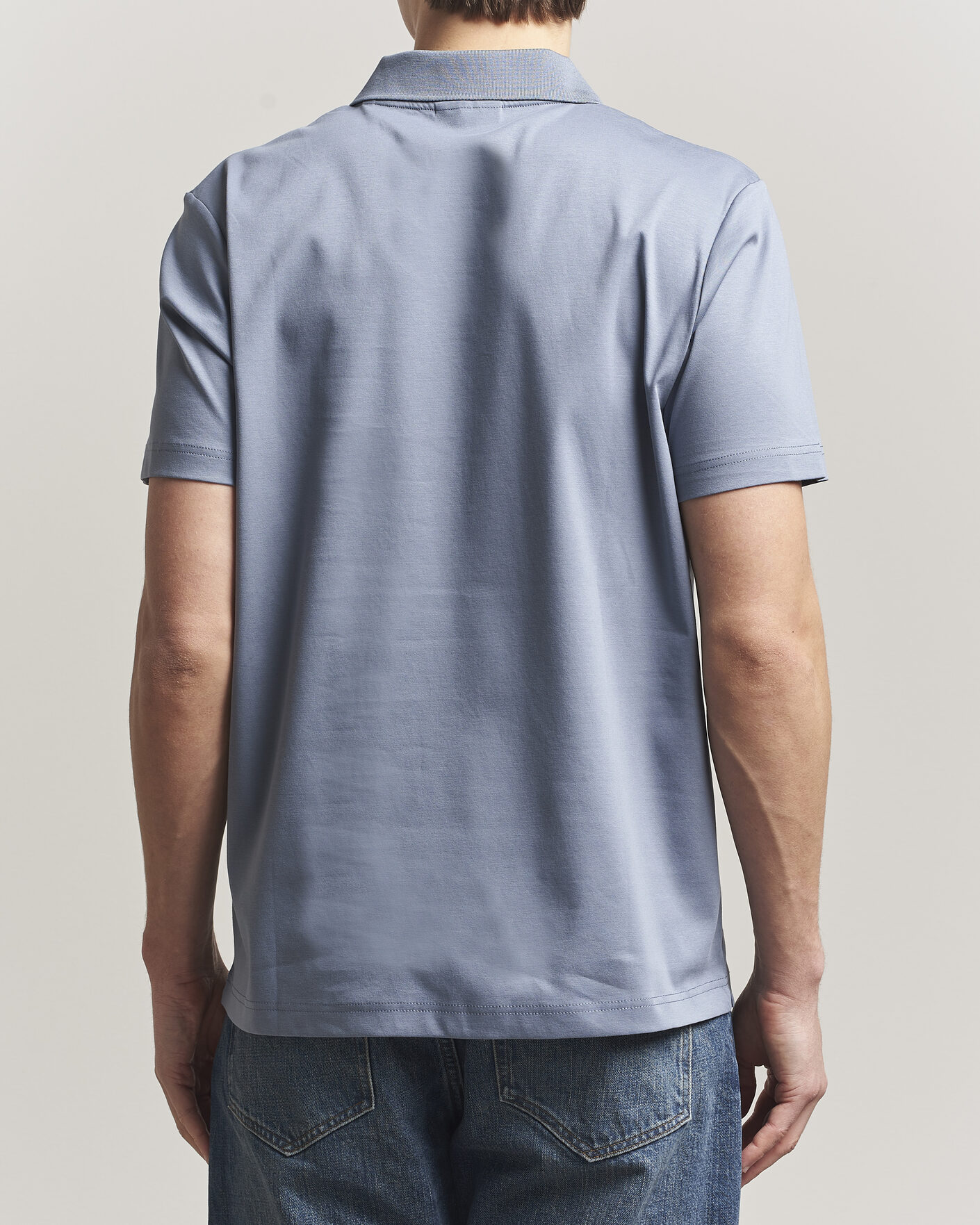 Herre | Pikéer | NN07 | Paul Polo Stone Blue