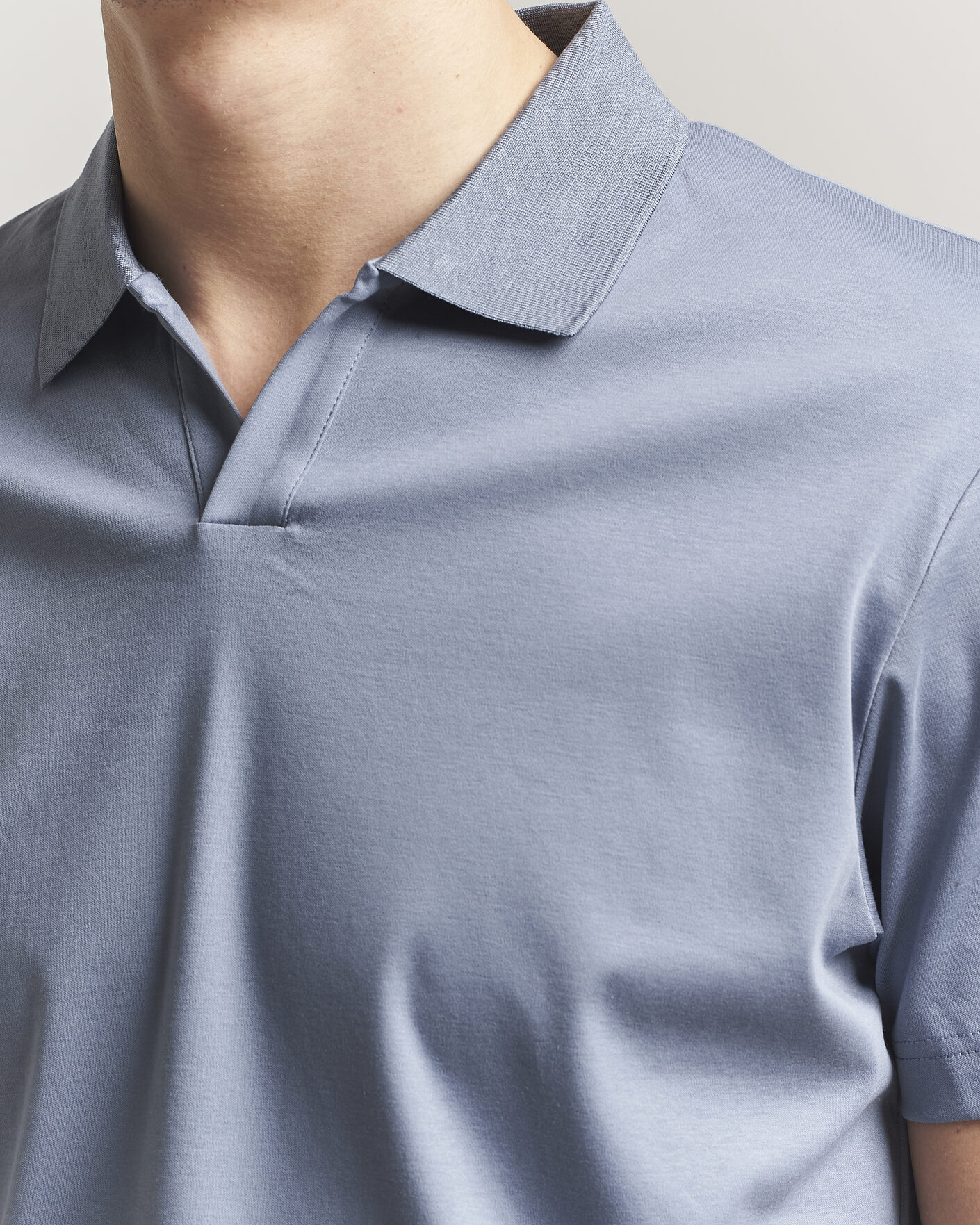 Herre | Pikéer | NN07 | Paul Polo Stone Blue