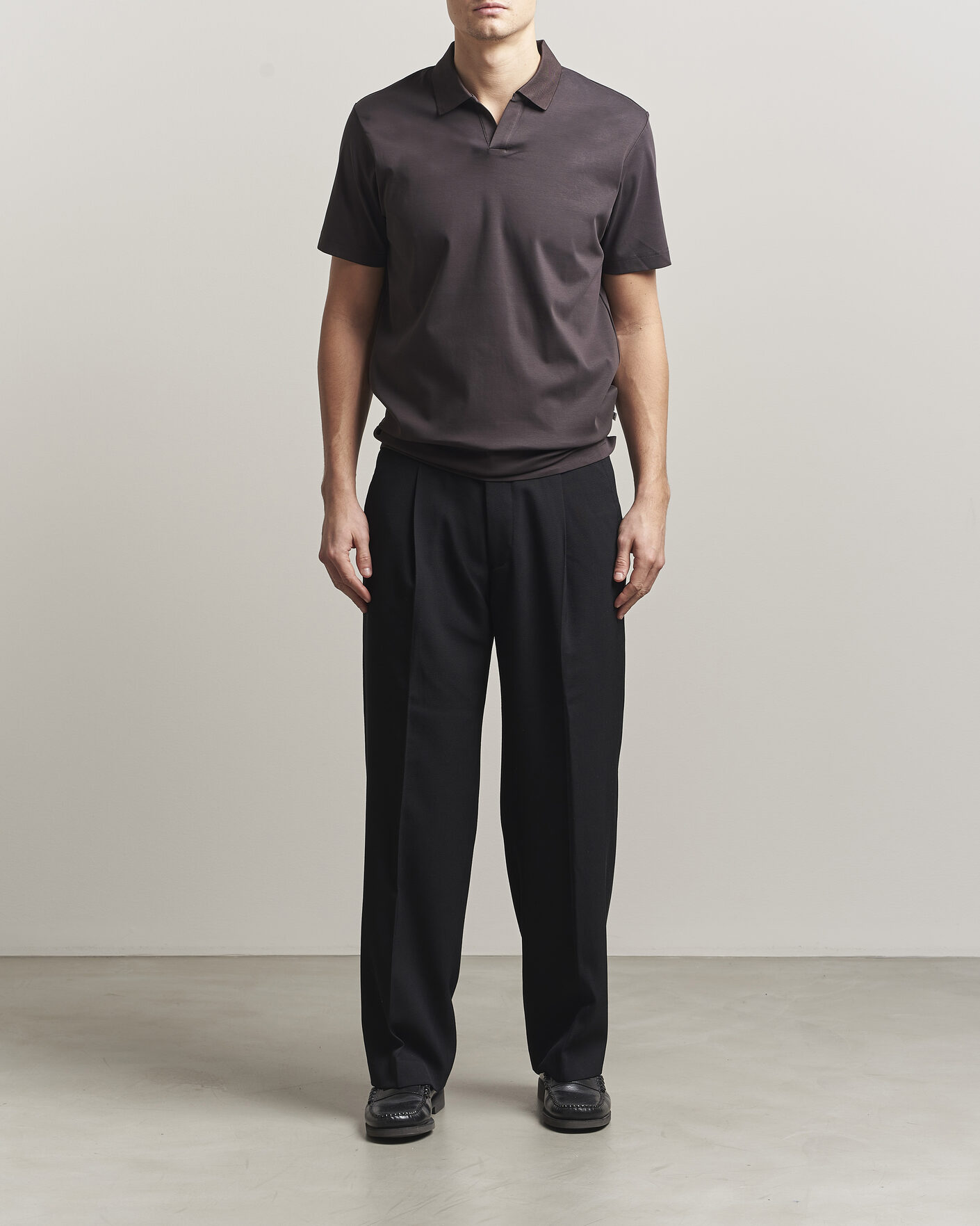 Herre | Pikéer | NN07 | Paul Polo Deep Truffle