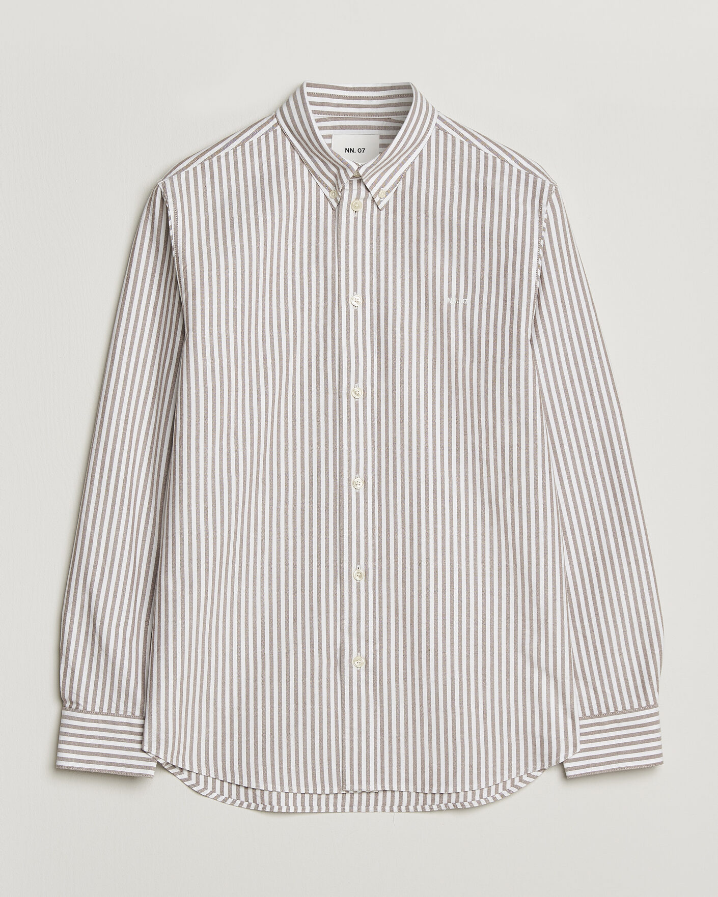 Herre | Skjorter | NN07 | Colby Oxford Shirt Terracotta/White