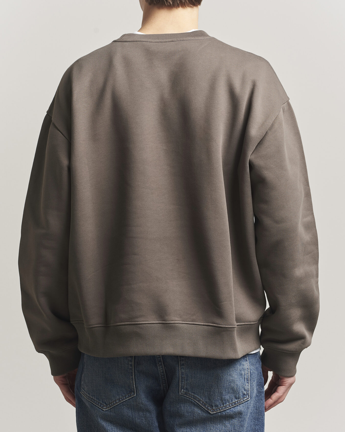 Herre | Gensere | NN07 | David Crew Neck Sweatshirt Mable Husk