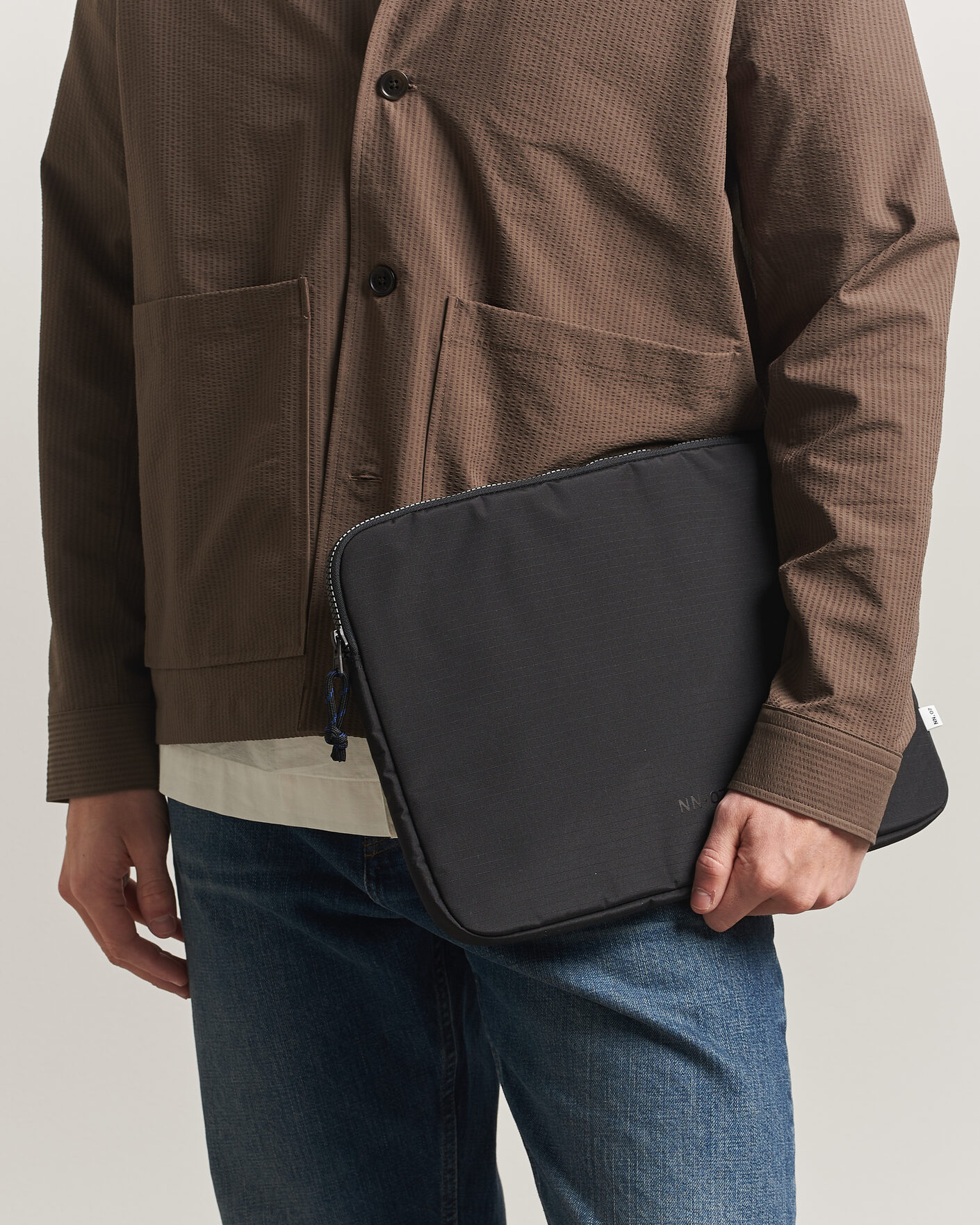 Herre | Vesker | NN07 | Nylon Ripstop Computer Sleeve Black