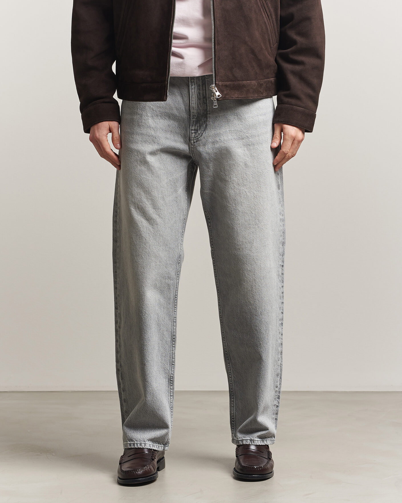 Herre | Jeans | NN07 | Otis Loose Fit Jeans Medium Grey