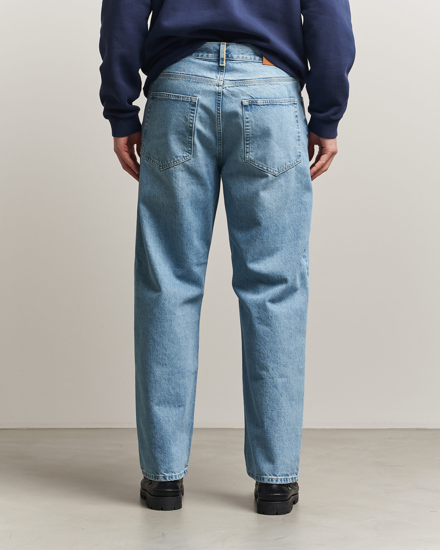 Herre | Jeans | NN07 | Otis Loose Fit Selvedge Jeans Light Blue