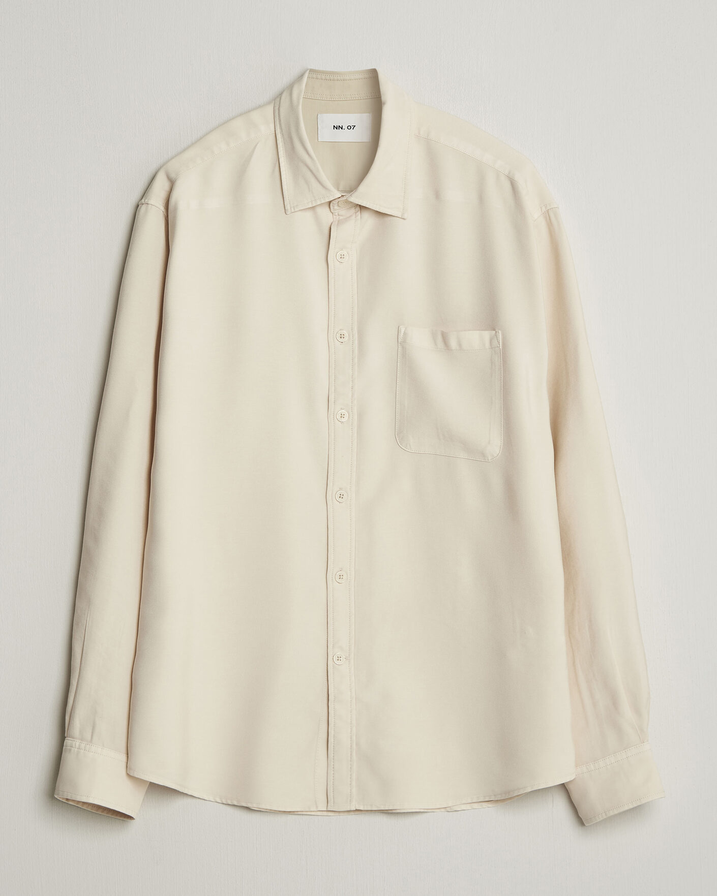 Herre | Skjorter | NN07 | Deon Tencel Shirt Ivory