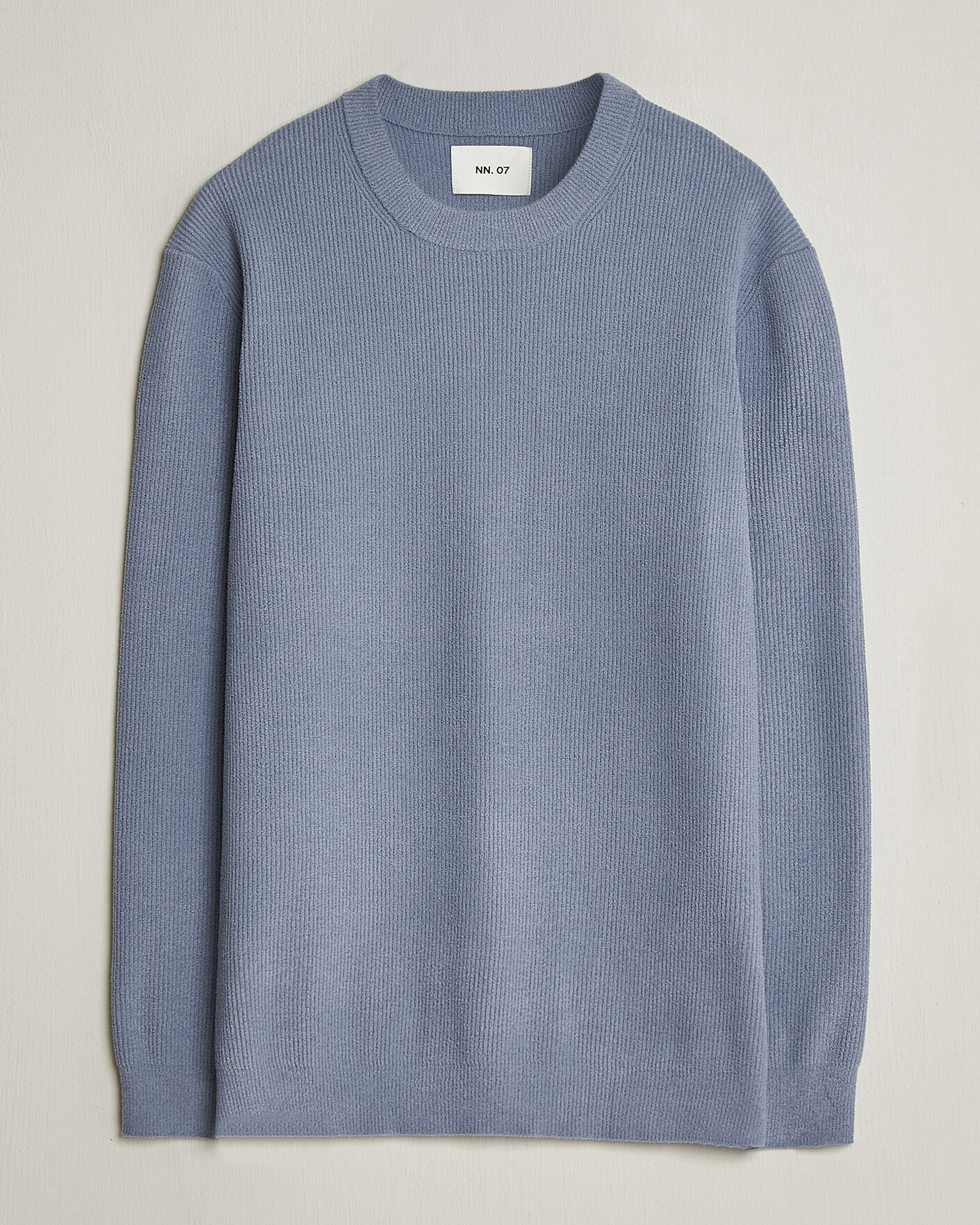 Herre | Gensere | NN07 | Danny Knitted Sweater Stone Blue