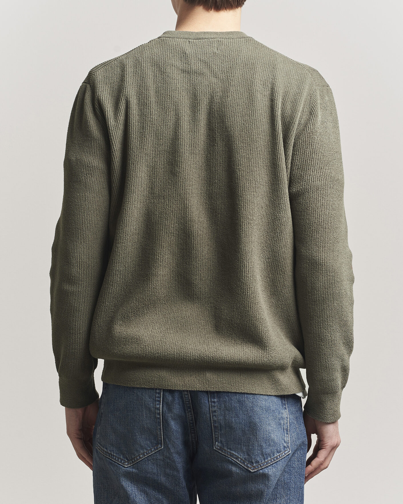 Herre | Gensere | NN07 | Danny Knitted Sweater Capers Green