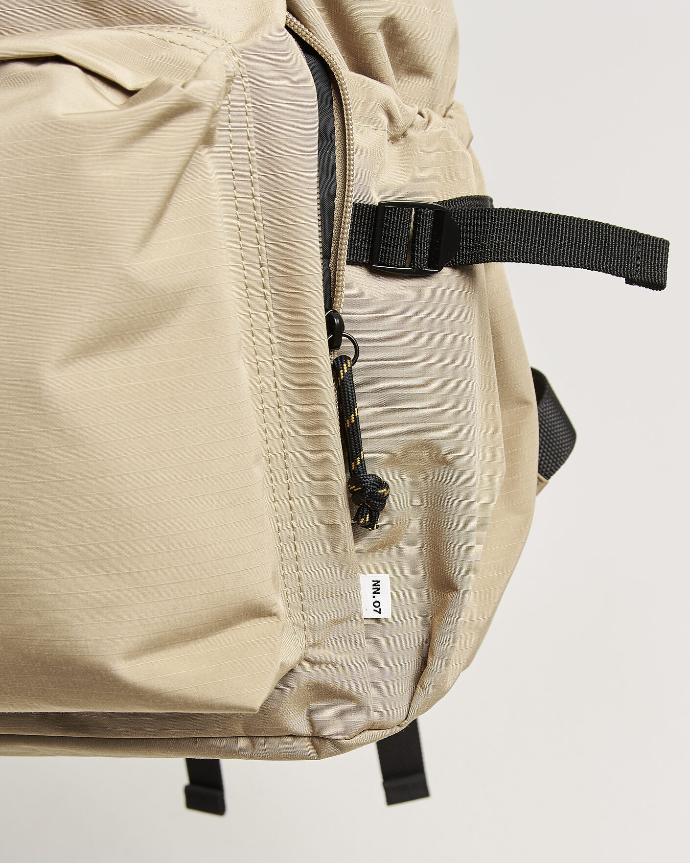 Herre | Vesker | NN07 | Nylon Ripstop Rolltop Backpack Desert Khaki