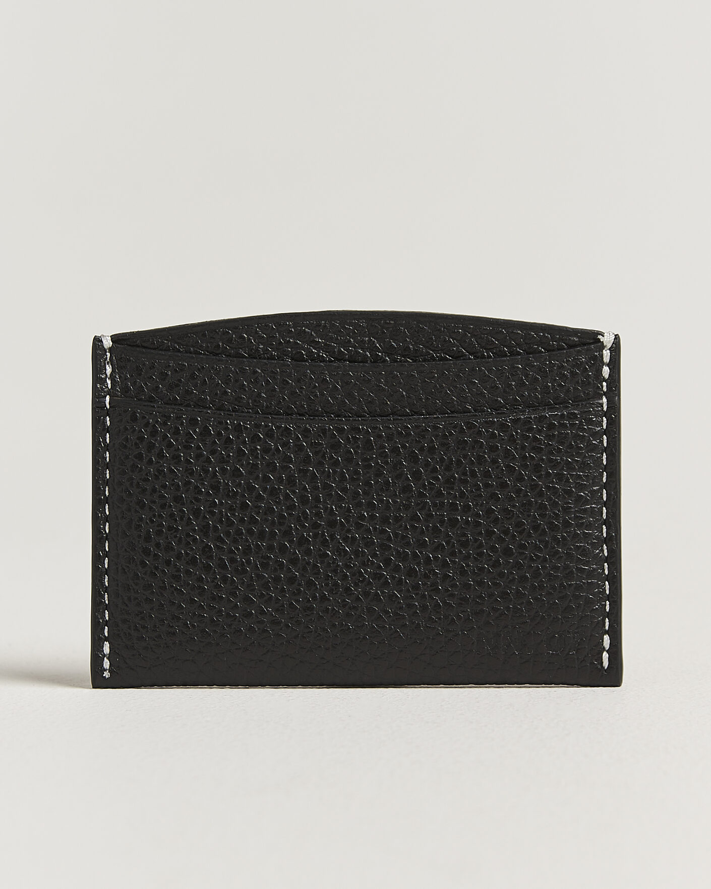 Herre | Lommebøker | NN07 | Grained Leather Card Holder Black