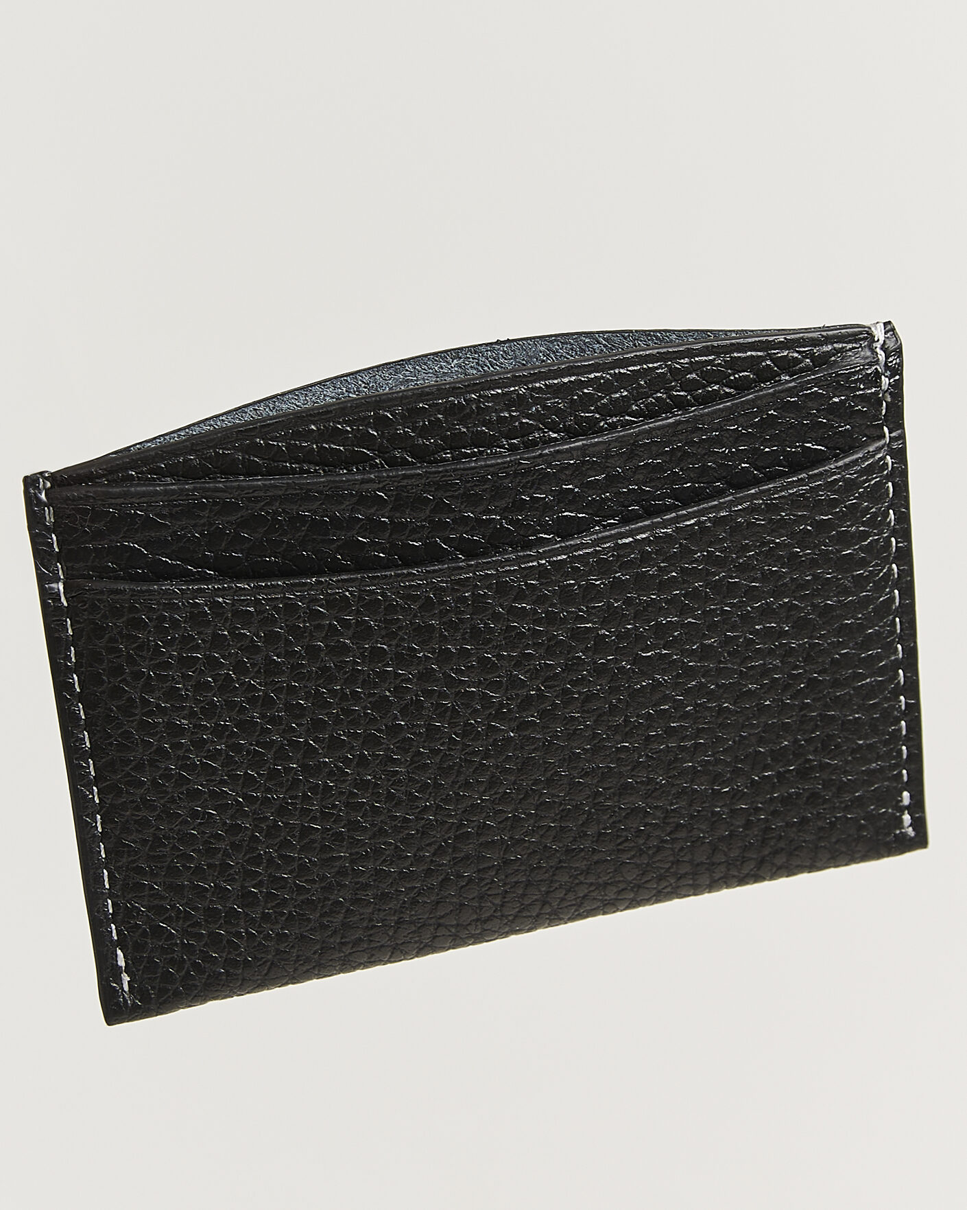 Herre | Lommebøker | NN07 | Grained Leather Card Holder Black