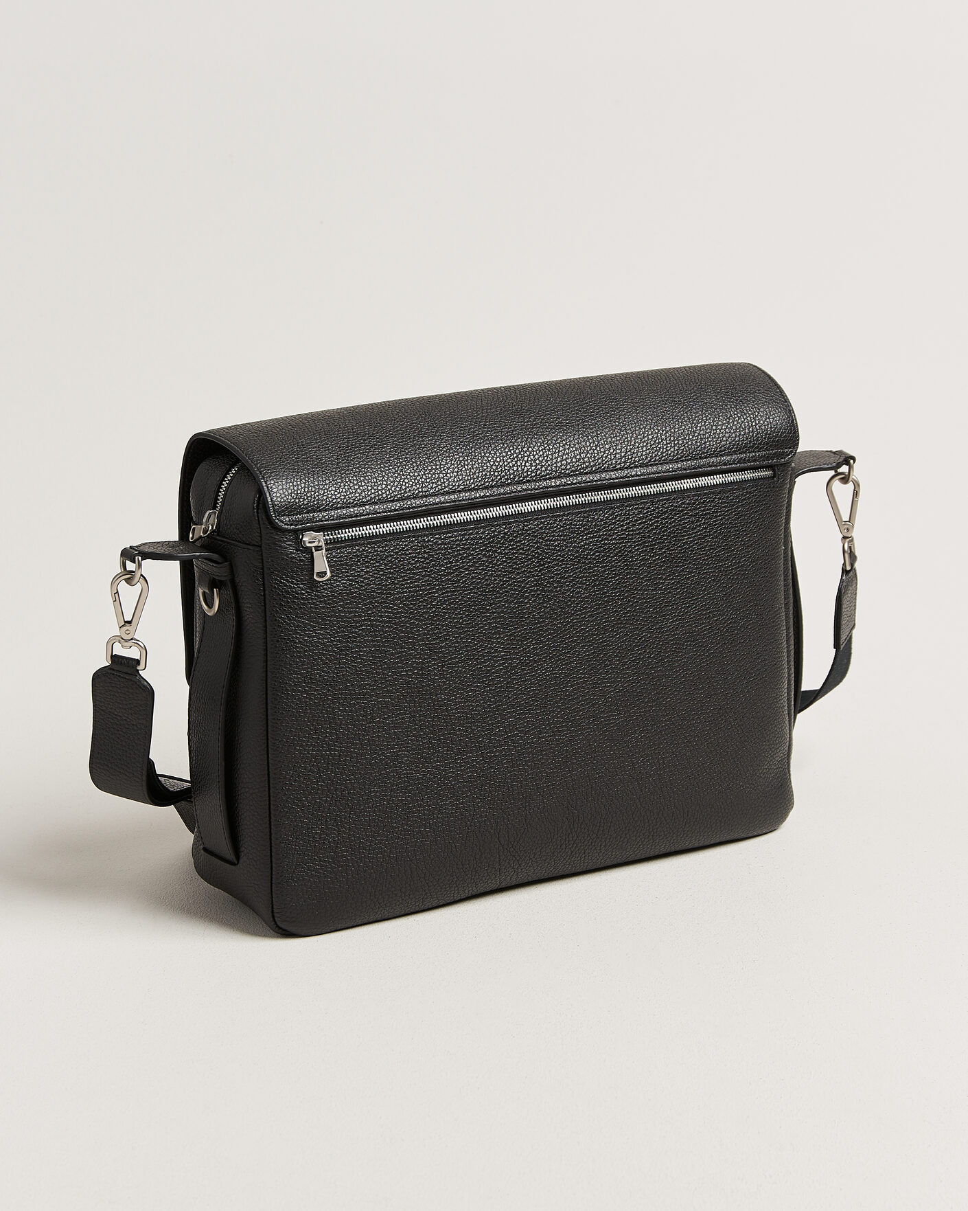 Herre | Vesker | NN07 | Port Satchel Grained Leather Briefcase Black