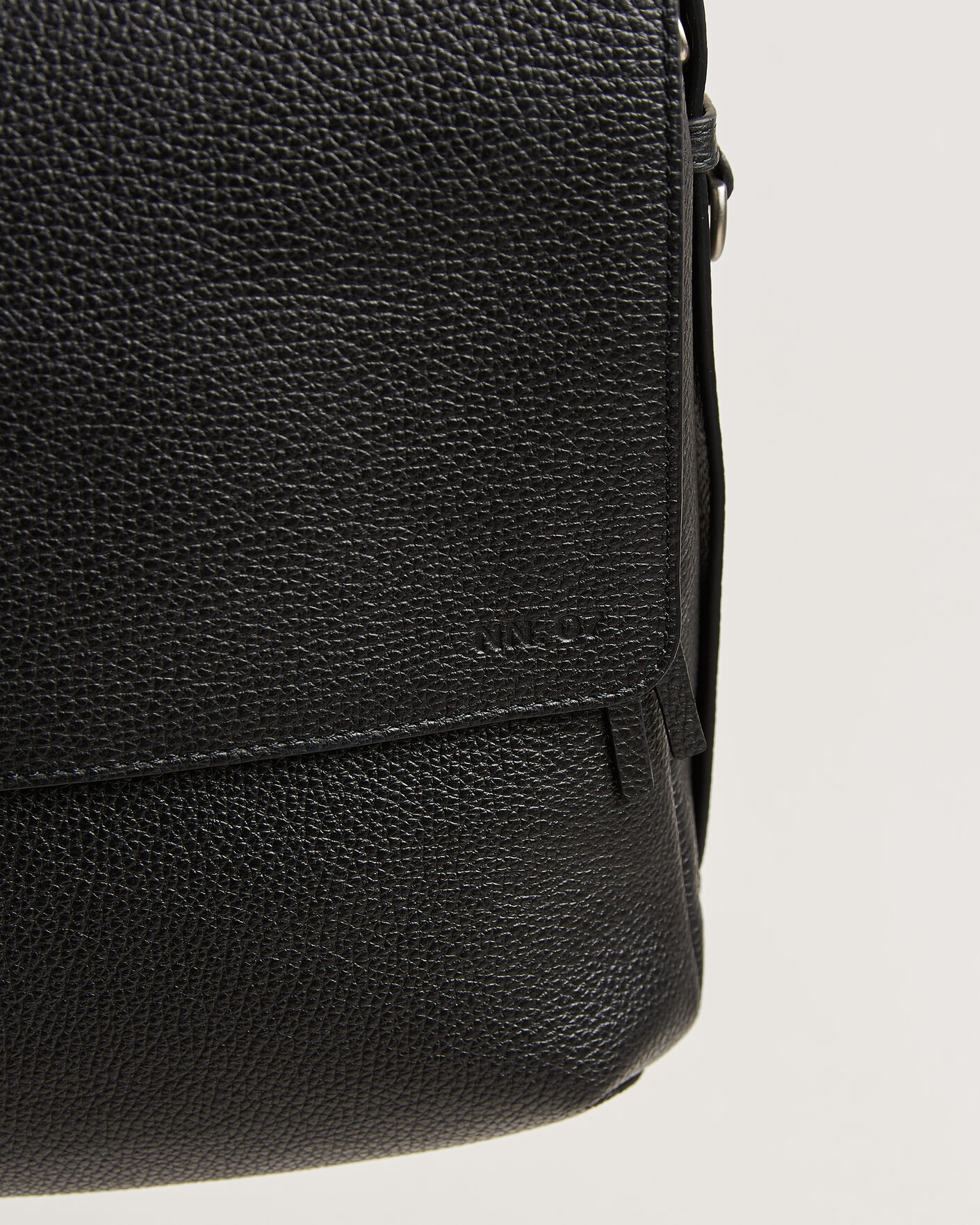 Herre | Vesker | NN07 | Port Satchel Grained Leather Briefcase Black