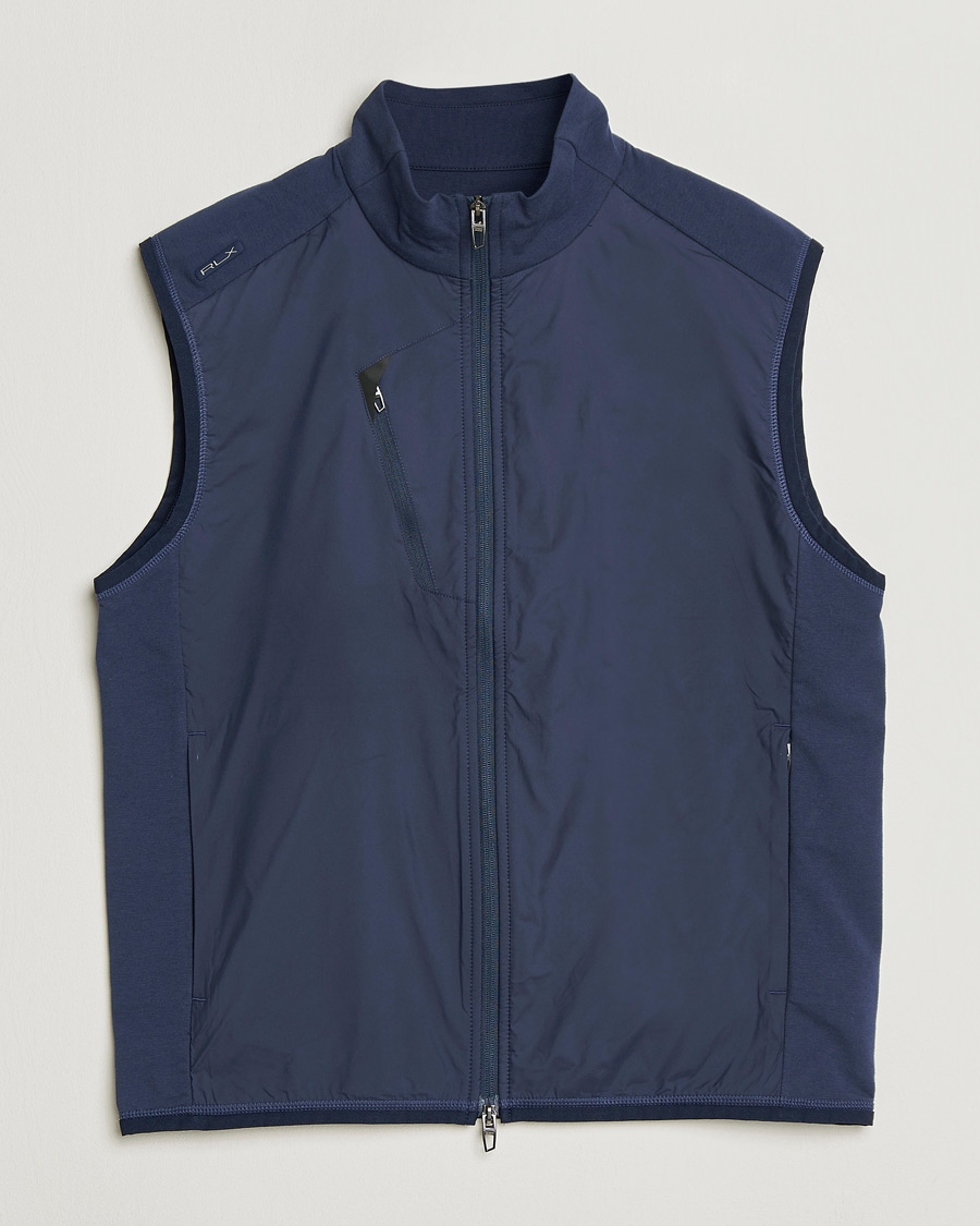 Herre | Vester | RLX Ralph Lauren | Tech Terry Vest Refined Navy