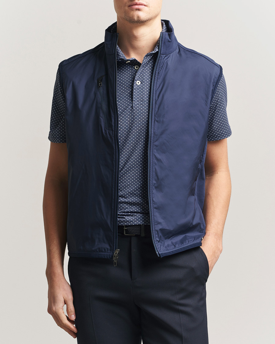 Herre | Vester | RLX Ralph Lauren | Tech Terry Vest Refined Navy