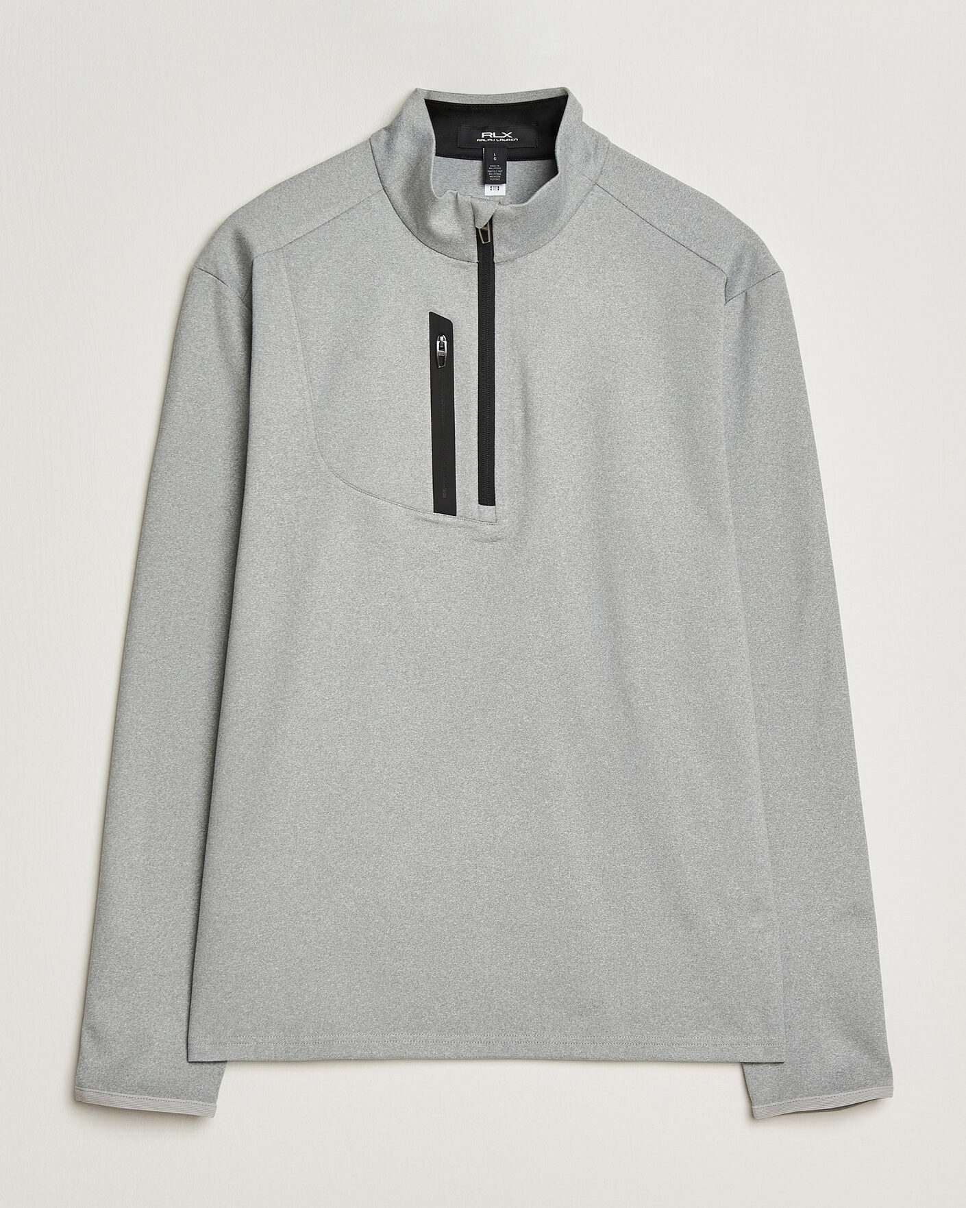 Herre | Golfklær | RLX Ralph Lauren | Luxury Jersey Half Zip Andover Heather