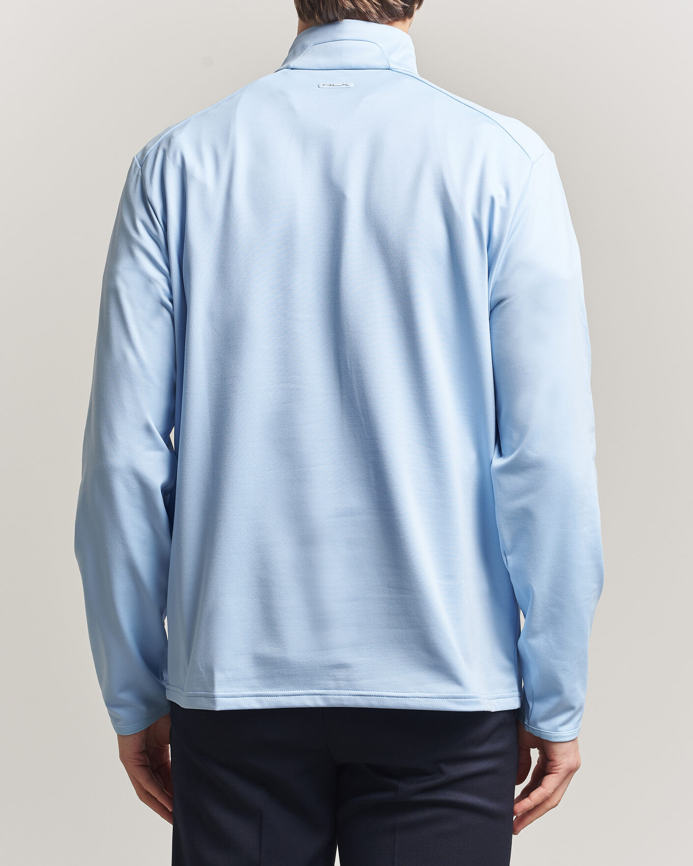 Herre | Gensere | RLX Ralph Lauren | Luxury Jersey Half Zip Office Blue