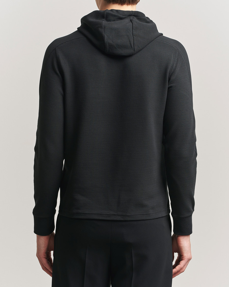 Herre | Gensere | RLX Ralph Lauren | Tech Waffle Hoodie Polo Black