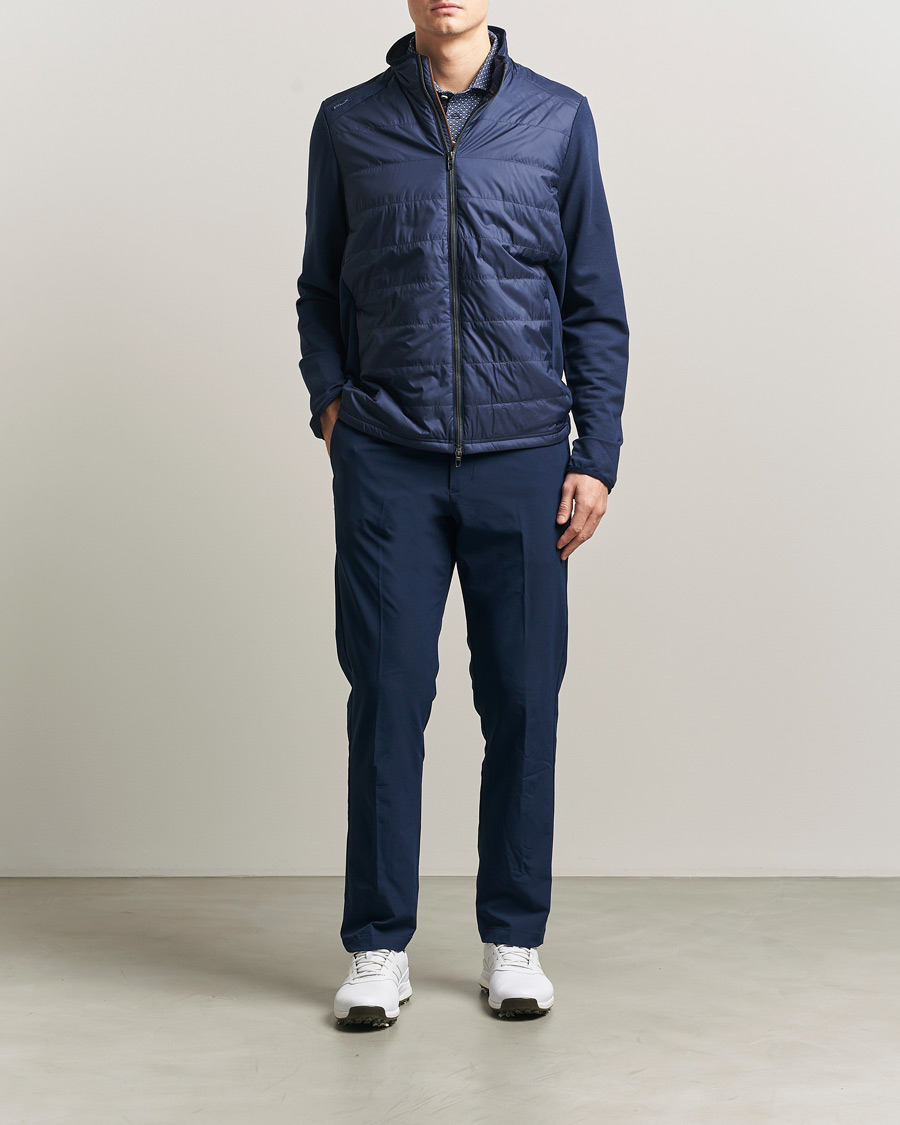 Herre | Jakker | RLX Ralph Lauren | Performance Wool Full Zip Refined Navy