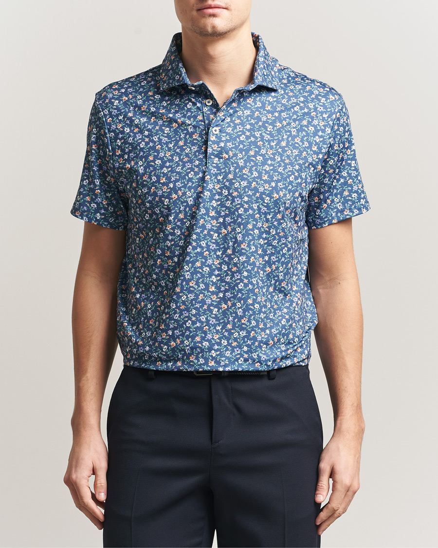 Herre | Pikéer | RLX Ralph Lauren | Airflow Polo Printed Old Royal Mini Floral