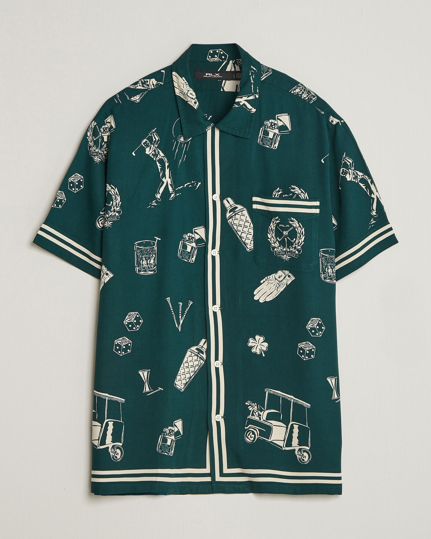 Herre | Golfklær | RLX Ralph Lauren | Short Sleeve Golf Shirt Par-Tee on the Greens