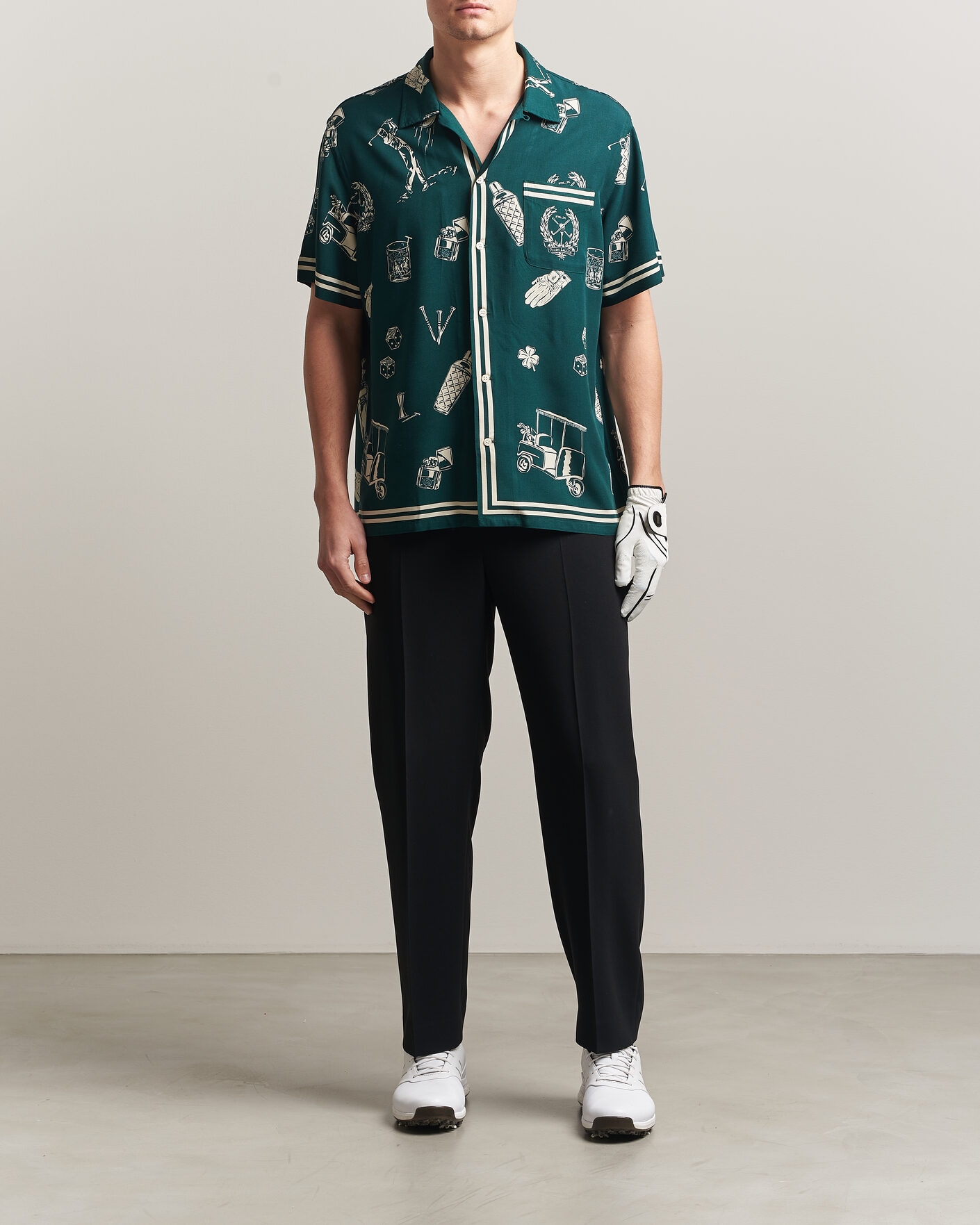 Herre | Skjorter | RLX Ralph Lauren | Short Sleeve Golf Shirt Par-Tee on the Greens