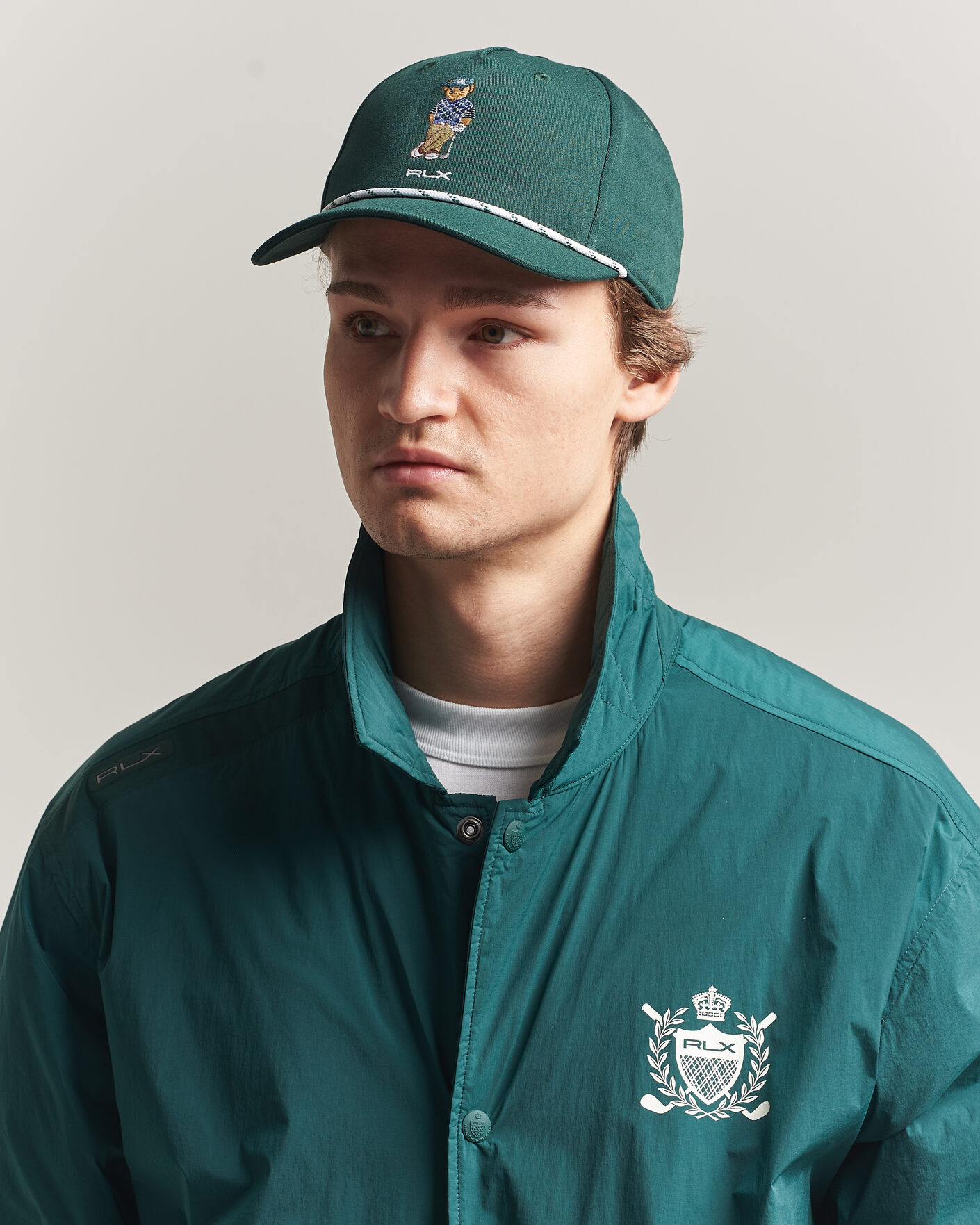 Herre | Hatter og capser | RLX Ralph Lauren | Cocktail Bear Cap Moss Agate