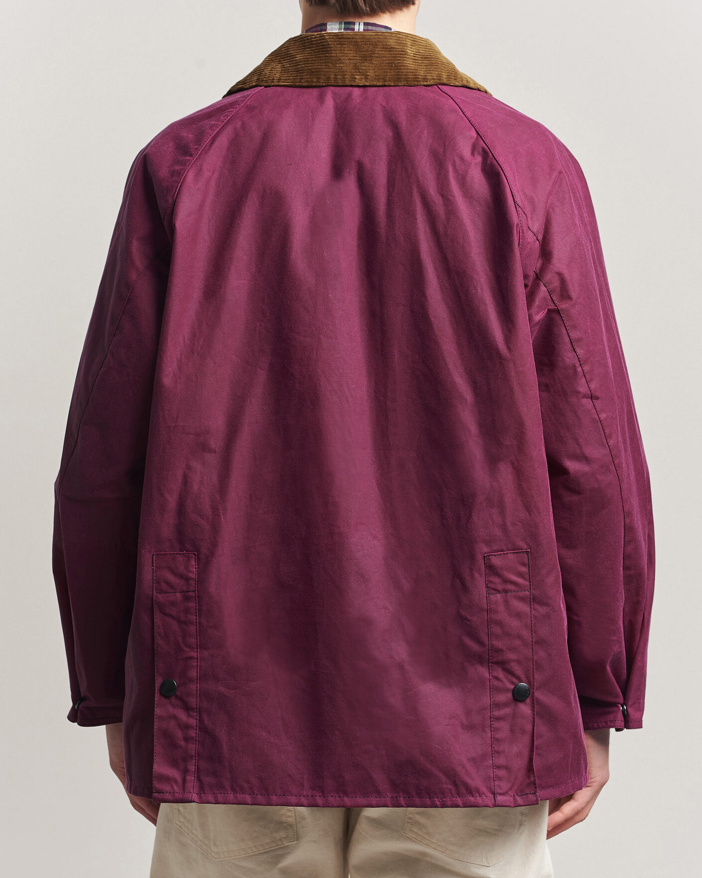 Herre | Jakker | Barbour Heritage | Oversize Bedale Wax Jacket Wine