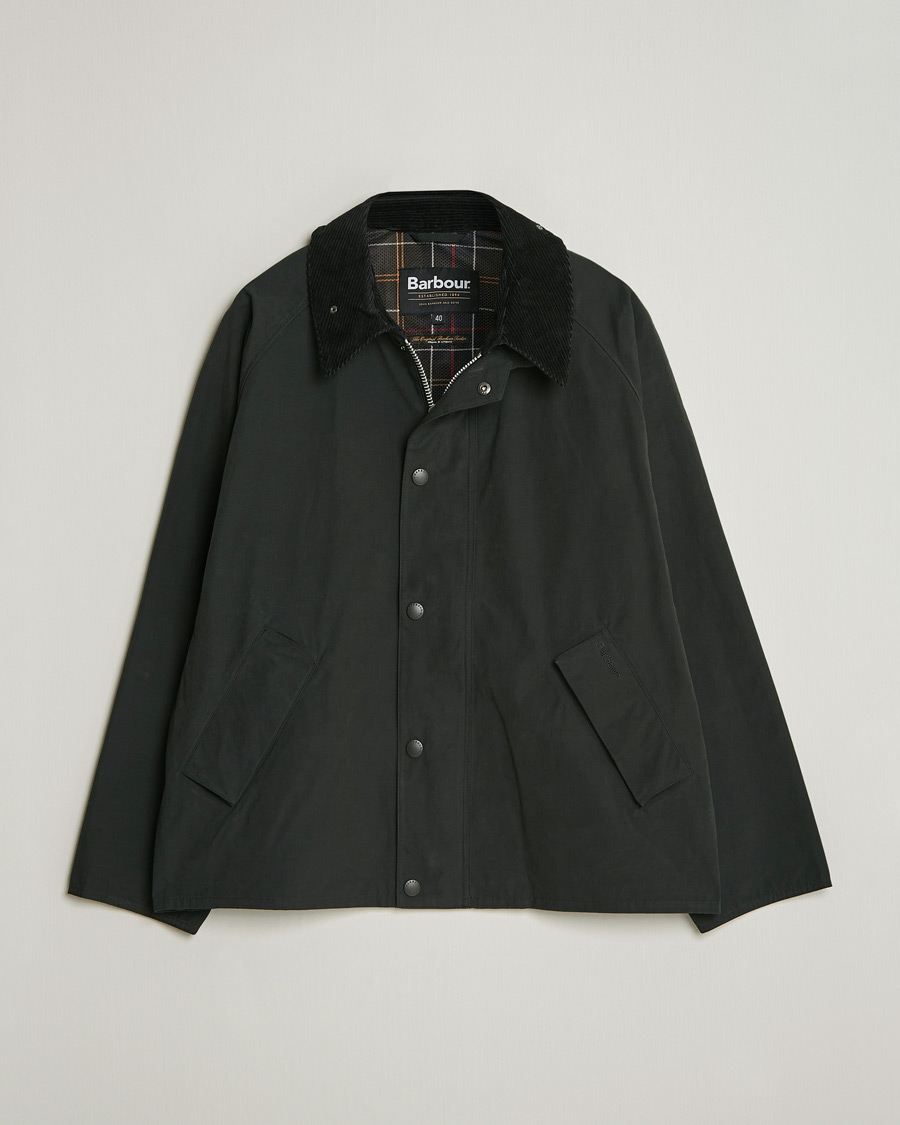 Herre | Jakker | Barbour Heritage | Oversize Transporter Casual Jacket Black