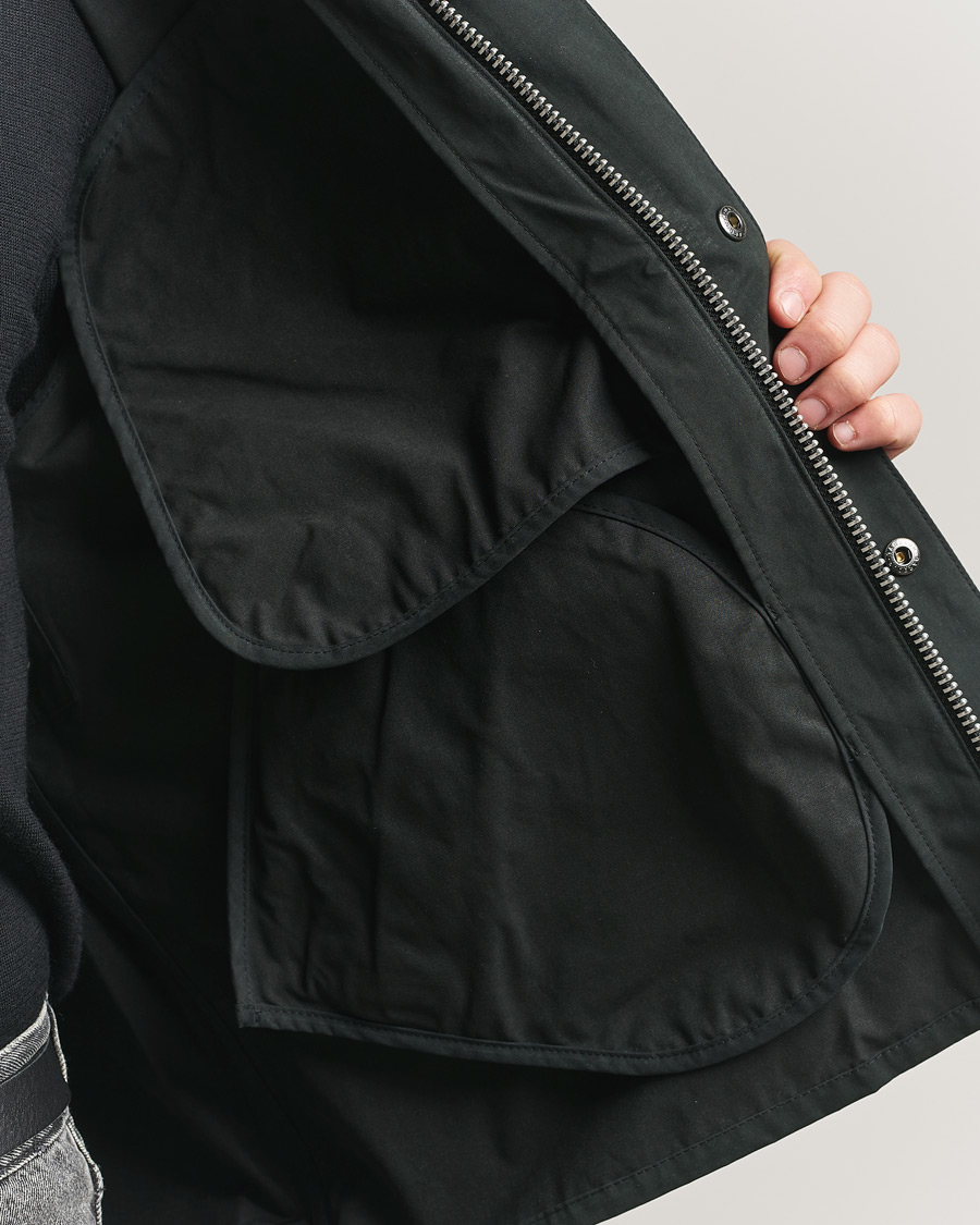 Herre | Jakker | Barbour Heritage | Oversize Transporter Casual Jacket Black