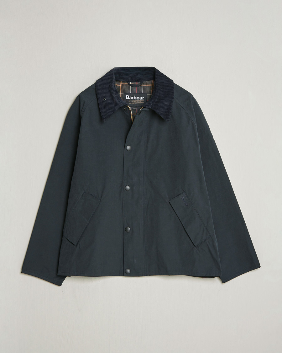 Herre | Jakker | Barbour Heritage | Oversize Transporter Casual Jacket Navy
