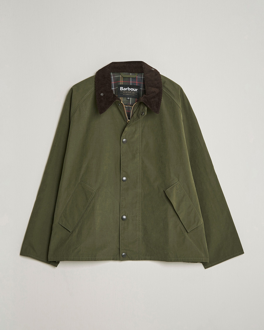 Herre | Jakker | Barbour Heritage | Oversize Transporter Casual Jacket Sage