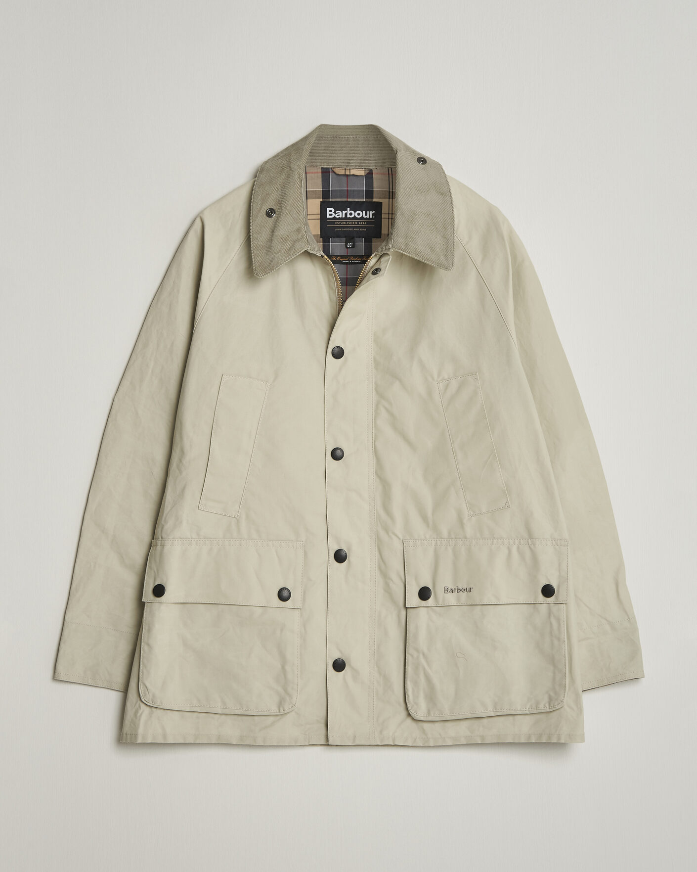 Herre | Jakker | Barbour Heritage | Oversized Bedale Cotton Jacket Clay