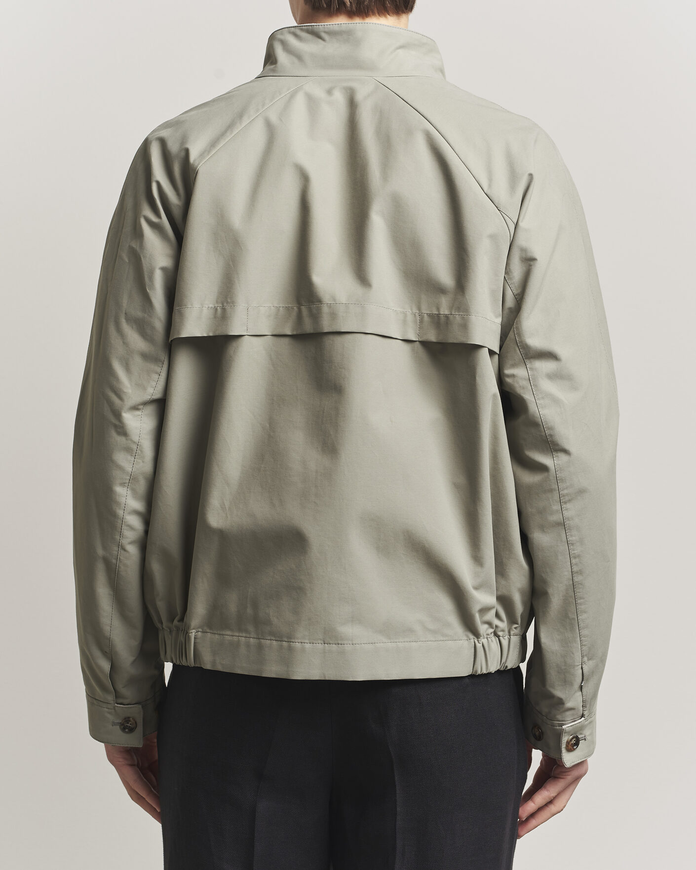 Herre | Jakker | Brunello Cucinelli | Raglan Harrington Jacket Olive