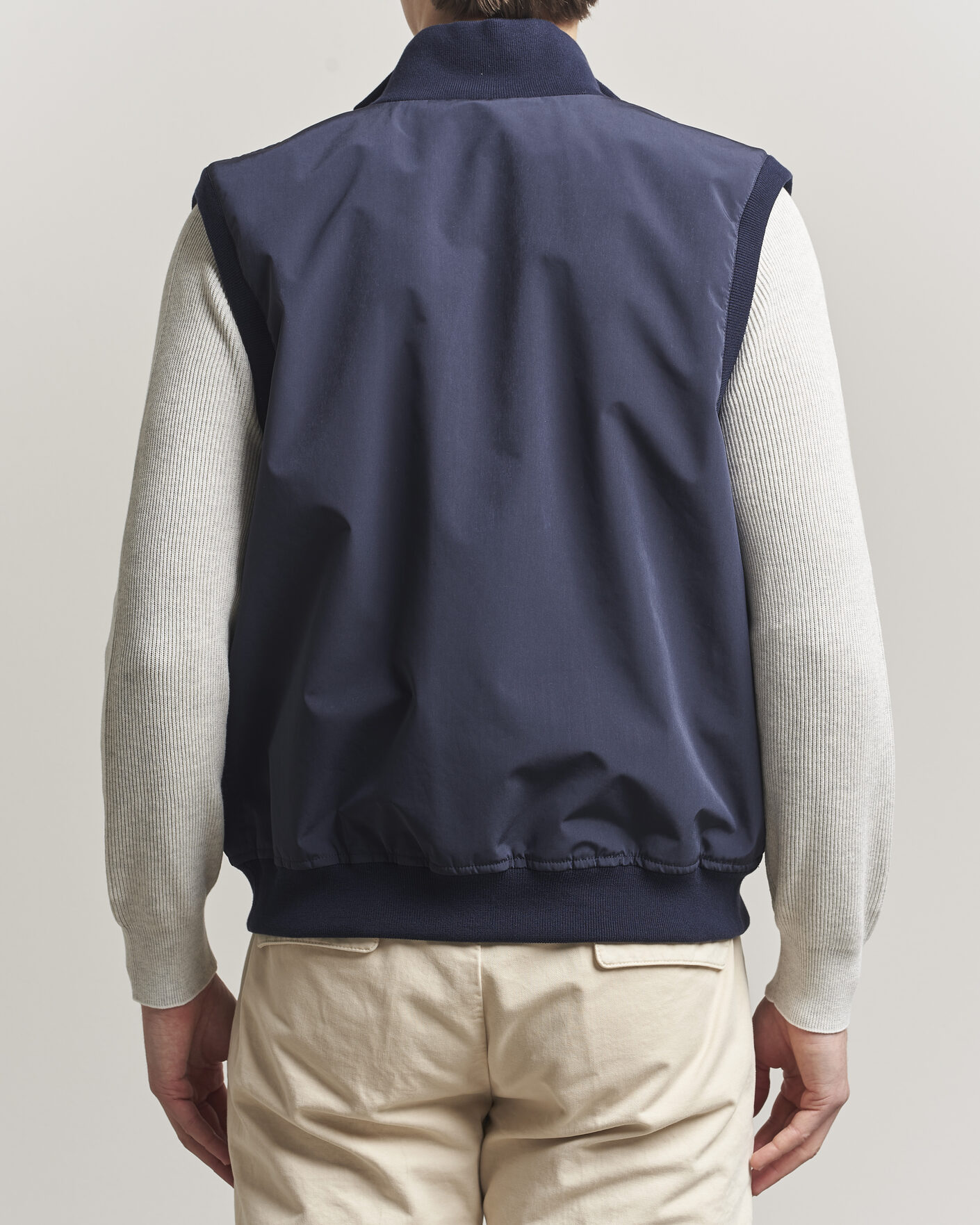 Herre | Vester | Brunello Cucinelli | Nylon Padded Gilet Navy