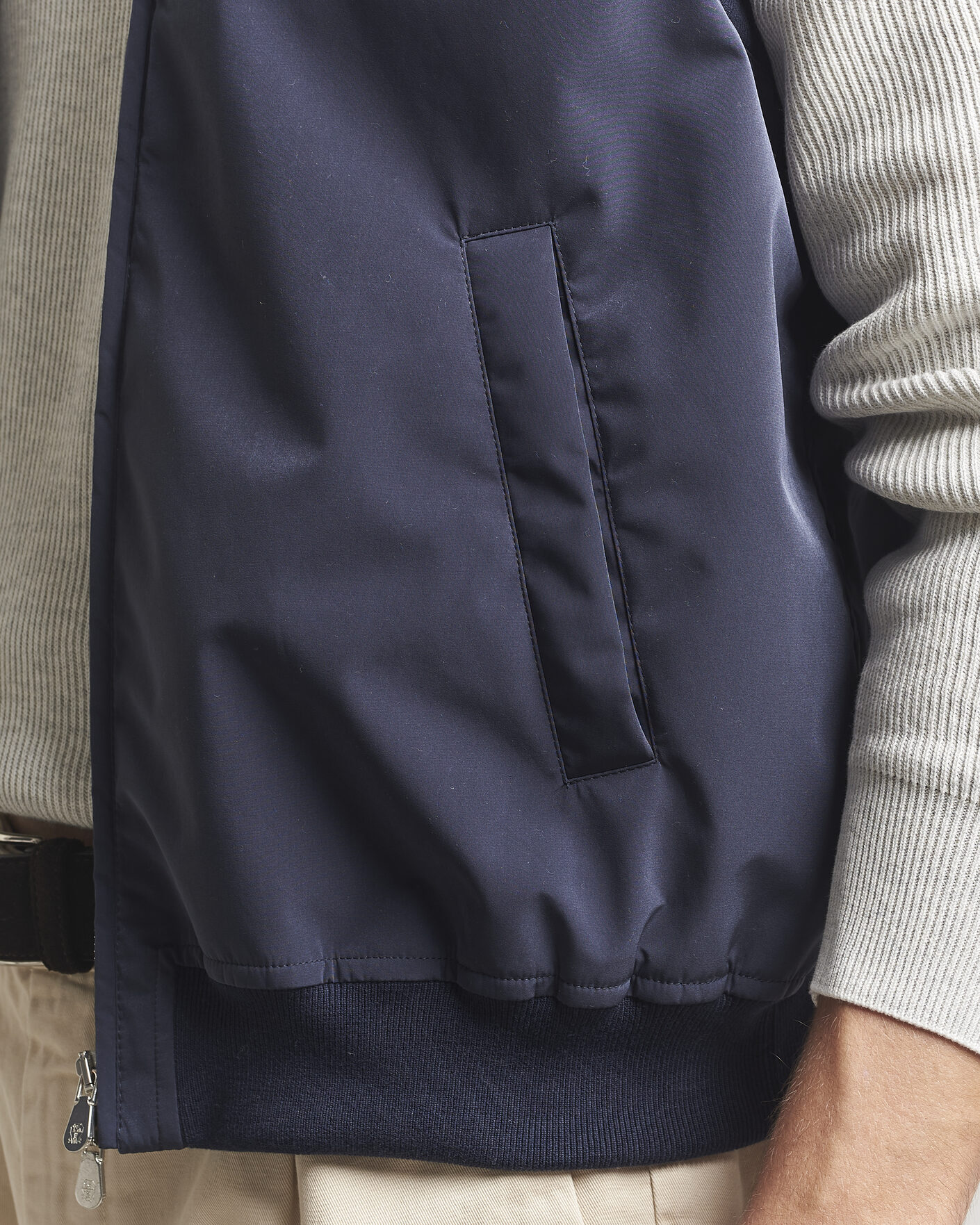 Herre | Vester | Brunello Cucinelli | Nylon Padded Gilet Navy