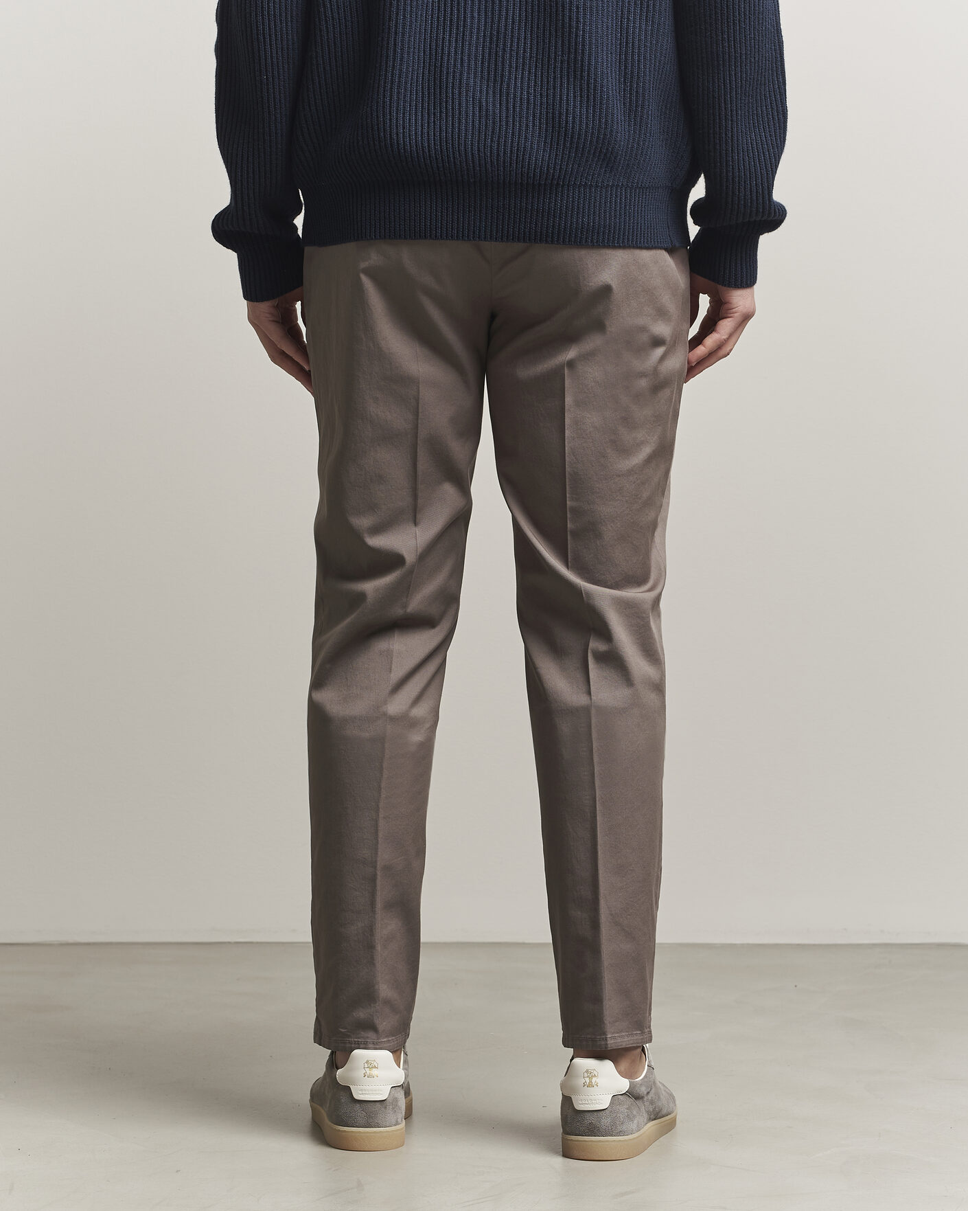 Herre | Bukser | Brunello Cucinelli | Slim Fit Chinos Brown