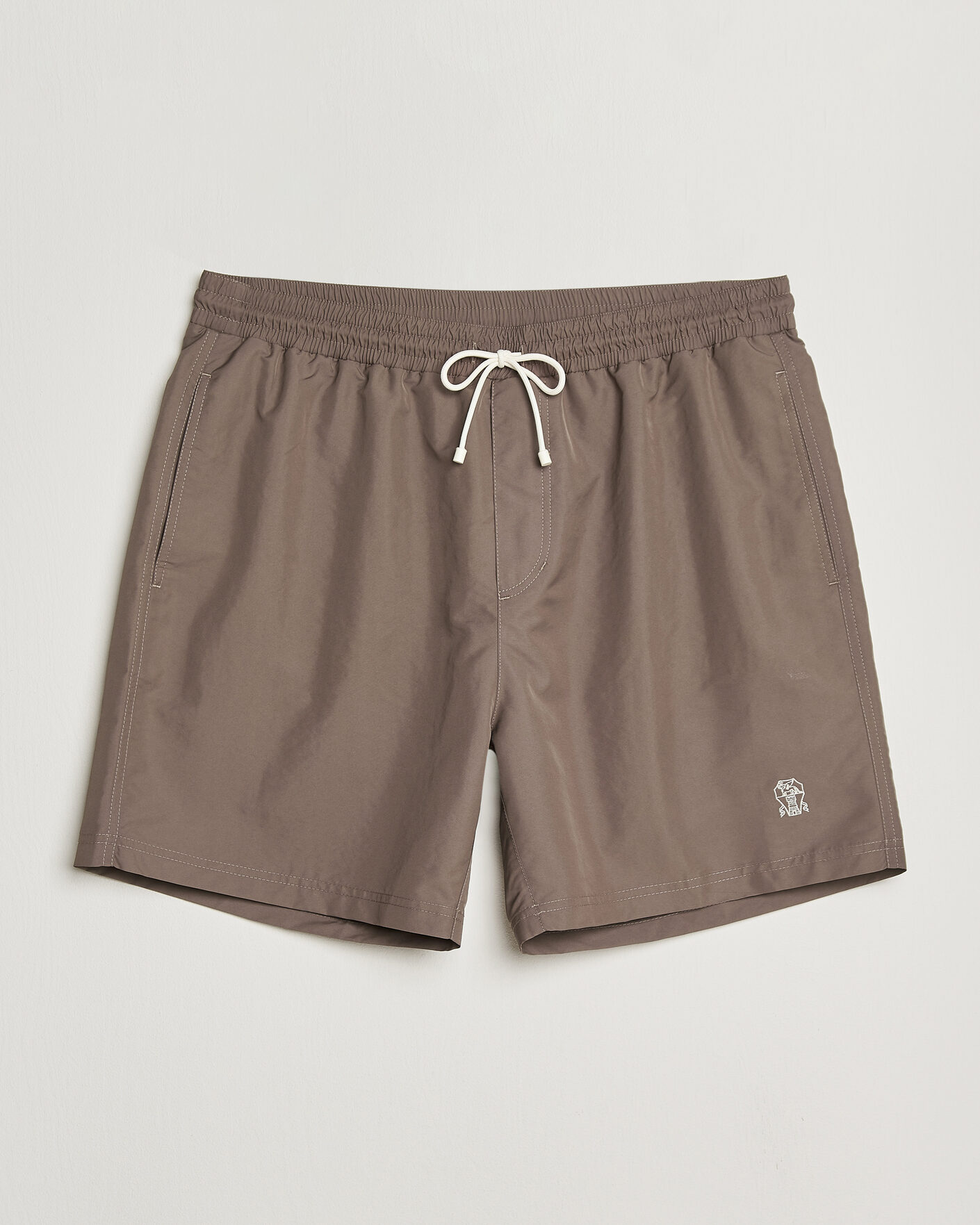 Herre | Badeshorts | Brunello Cucinelli | Nylon Swim Trunks Brown